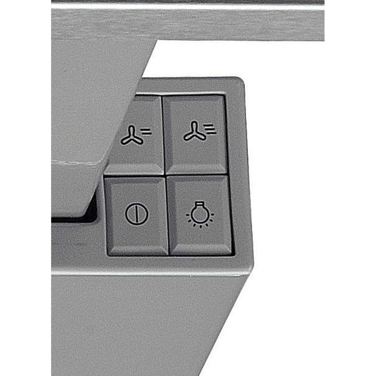 Whirlpool AKR63901IX – Afzuigkap – Efficiënte ventilatie met RVS afwerking en energieklasse D