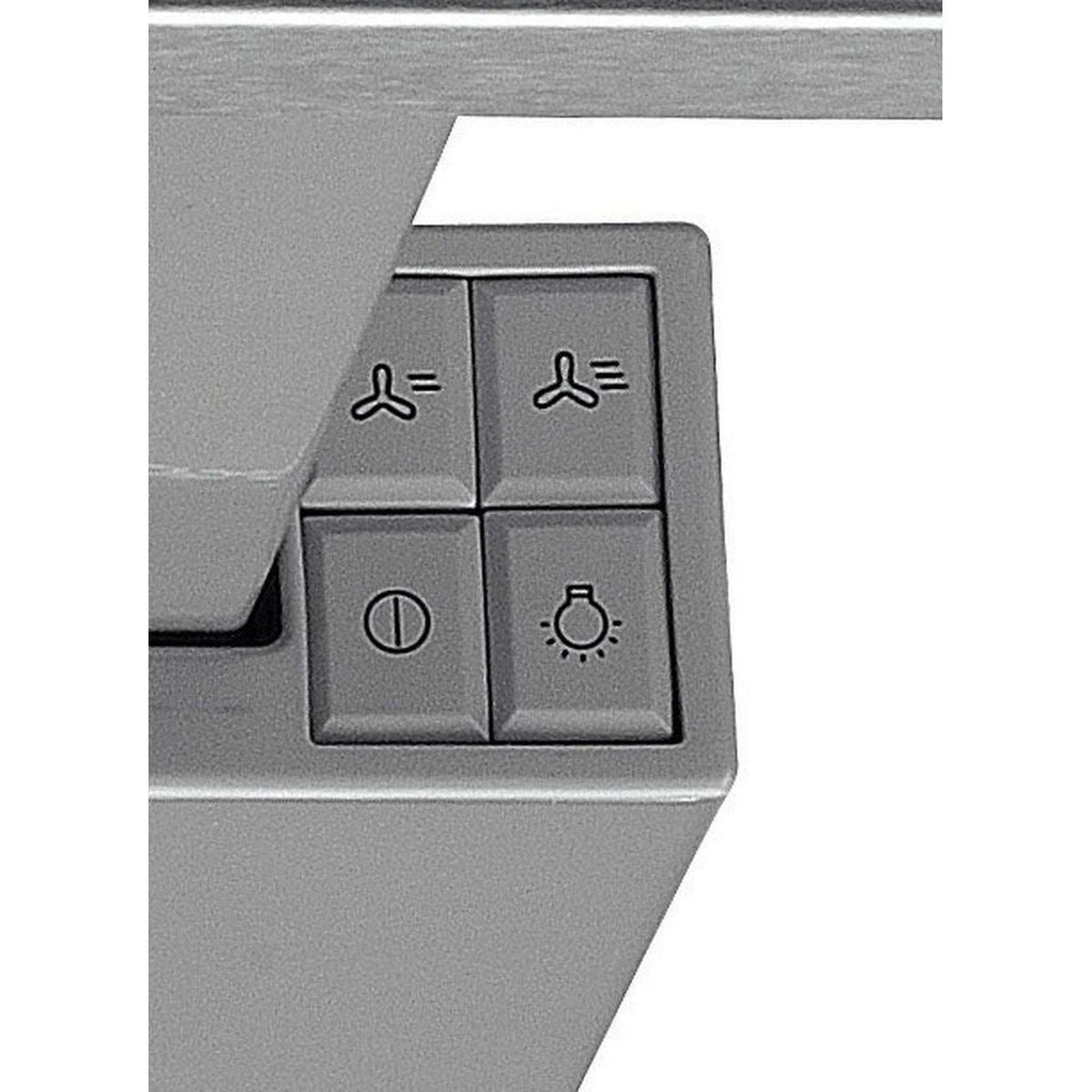 Whirlpool AKR63901IX – Afzuigkap – Efficiënte ventilatie met RVS afwerking en energieklasse D