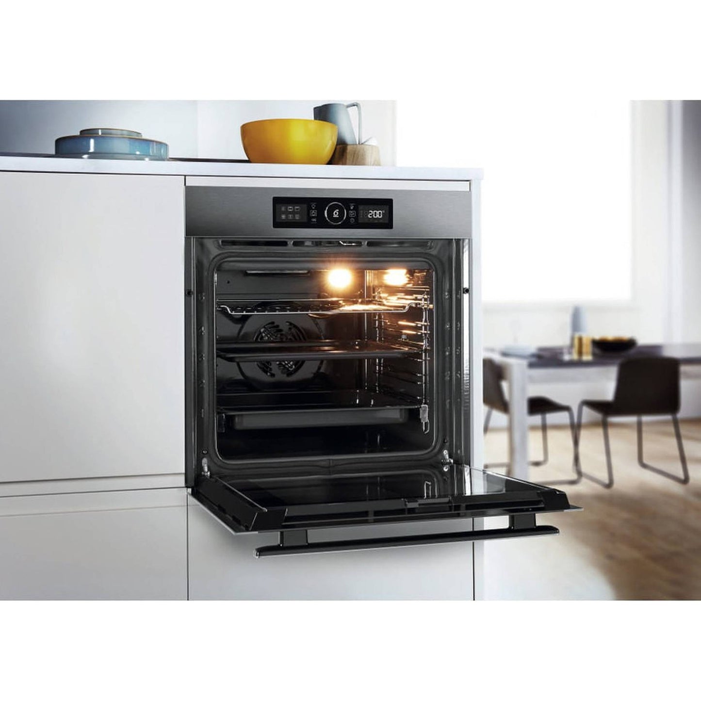 Whirlpool AKZ96270IX – Ovens – Inbouw – Energiezuinig met 73L Inhoud en Circulatiegrillen