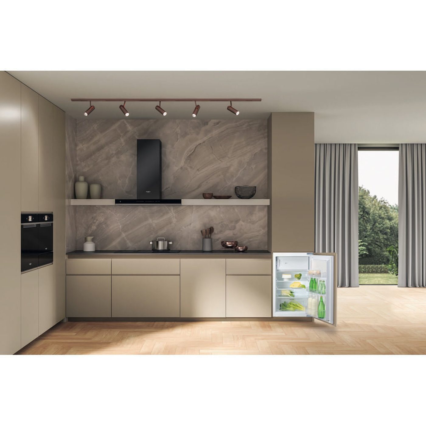 Whirlpool ARG94312 – Inbouw Koelkast met Vriesvak – Stille werking – Ruimtebesparend - Elektro Retail