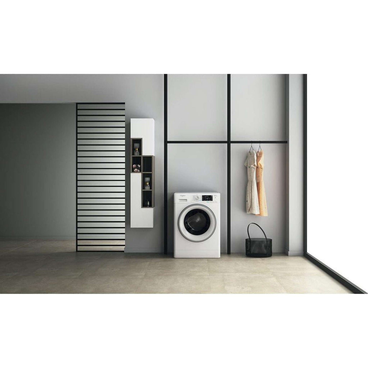 Whirlpool FFWDD1076258SVEE – Wasmachine – Voorlader – Energieklasse B met efficiënt water- en energieverbruik