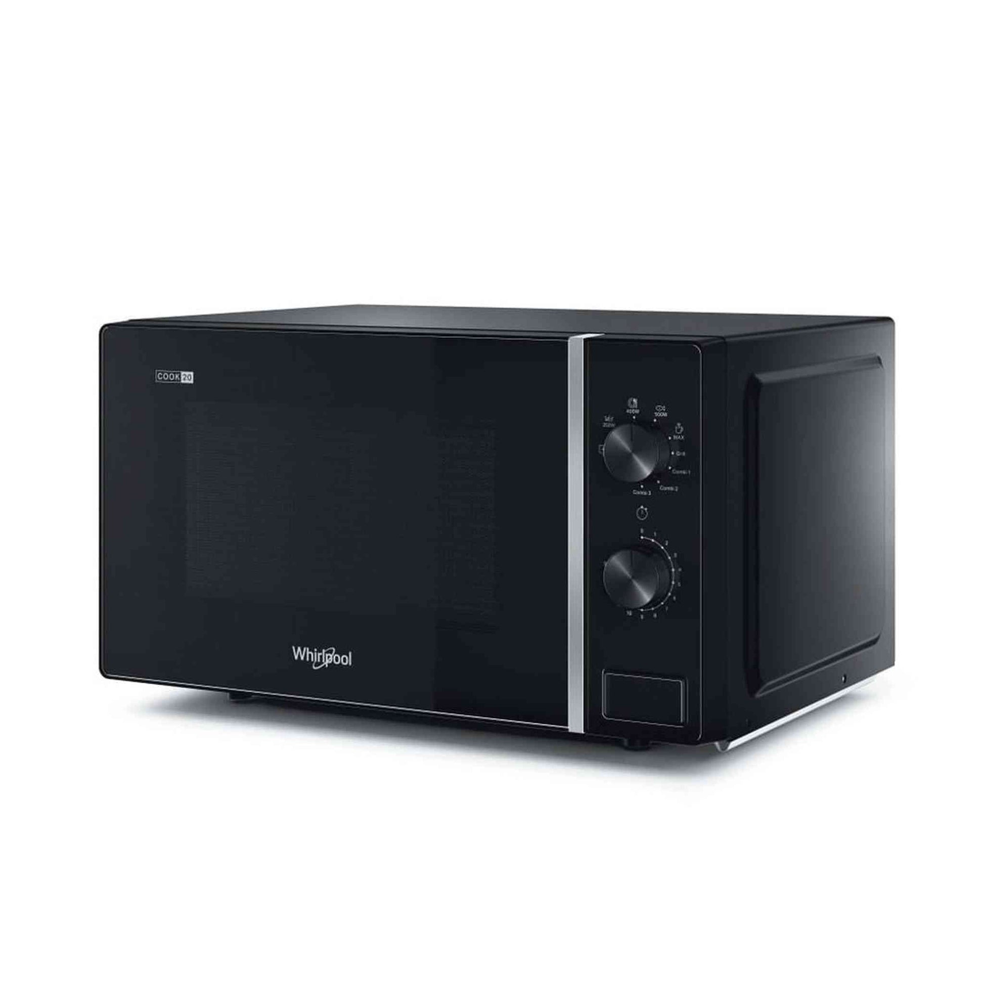 Whirlpool MWP103B – Magnetron – 20L inhoud – Compact en krachtig met grillfunctie voor veelzijdig gebruik