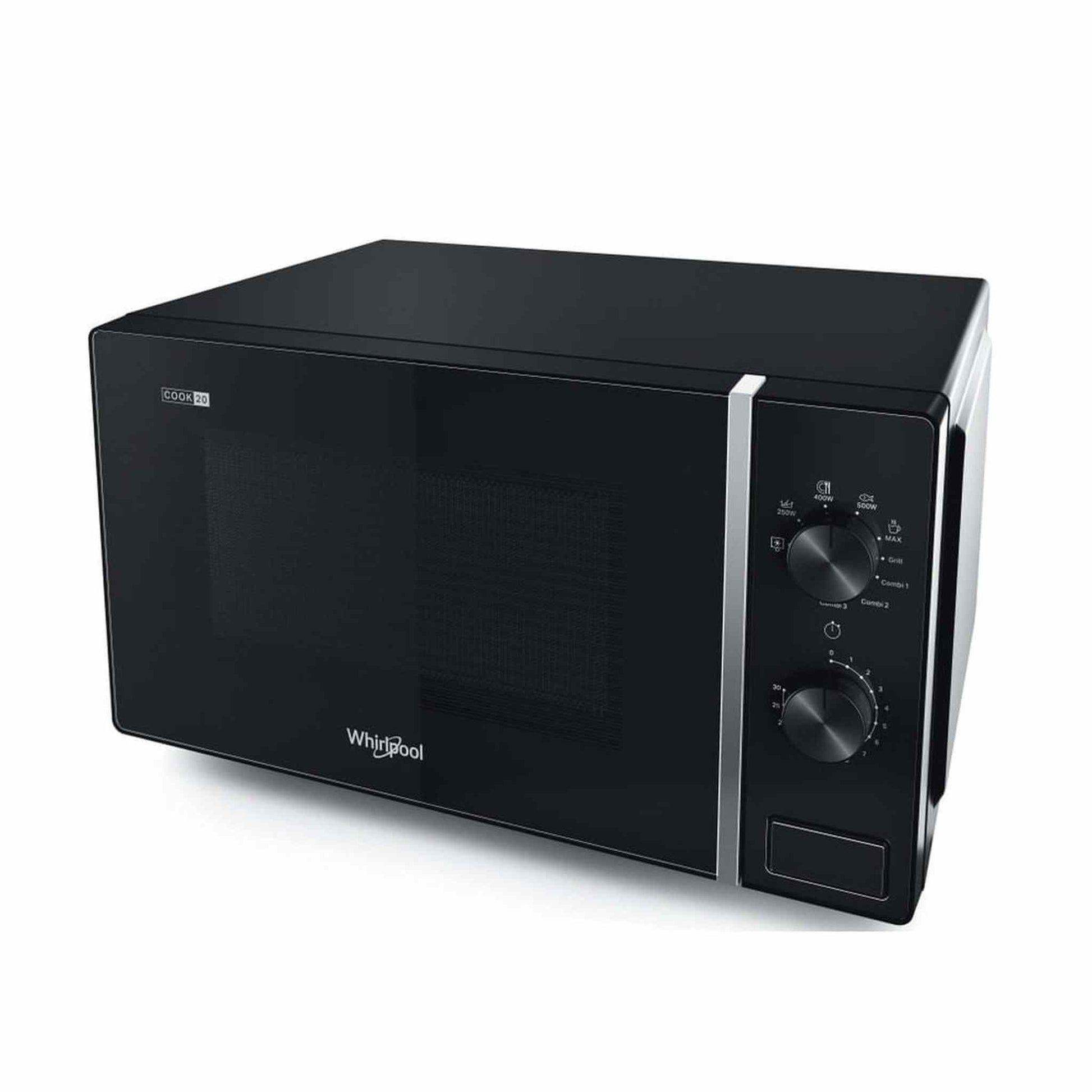 Whirlpool MWP103B – Magnetron – 20L inhoud – Compact en krachtig met grillfunctie voor veelzijdig gebruik