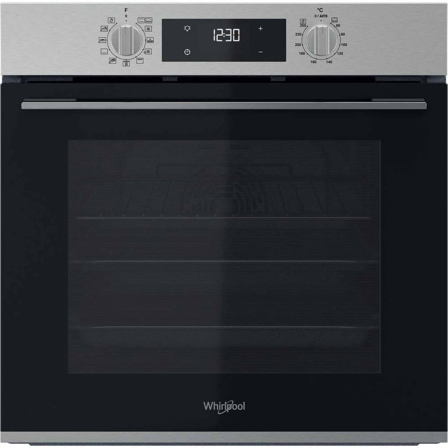 Whirlpool OMK58HR0X – Inbouwoven – Stijlvol zwart, met heteluchtfunctie en grillopties