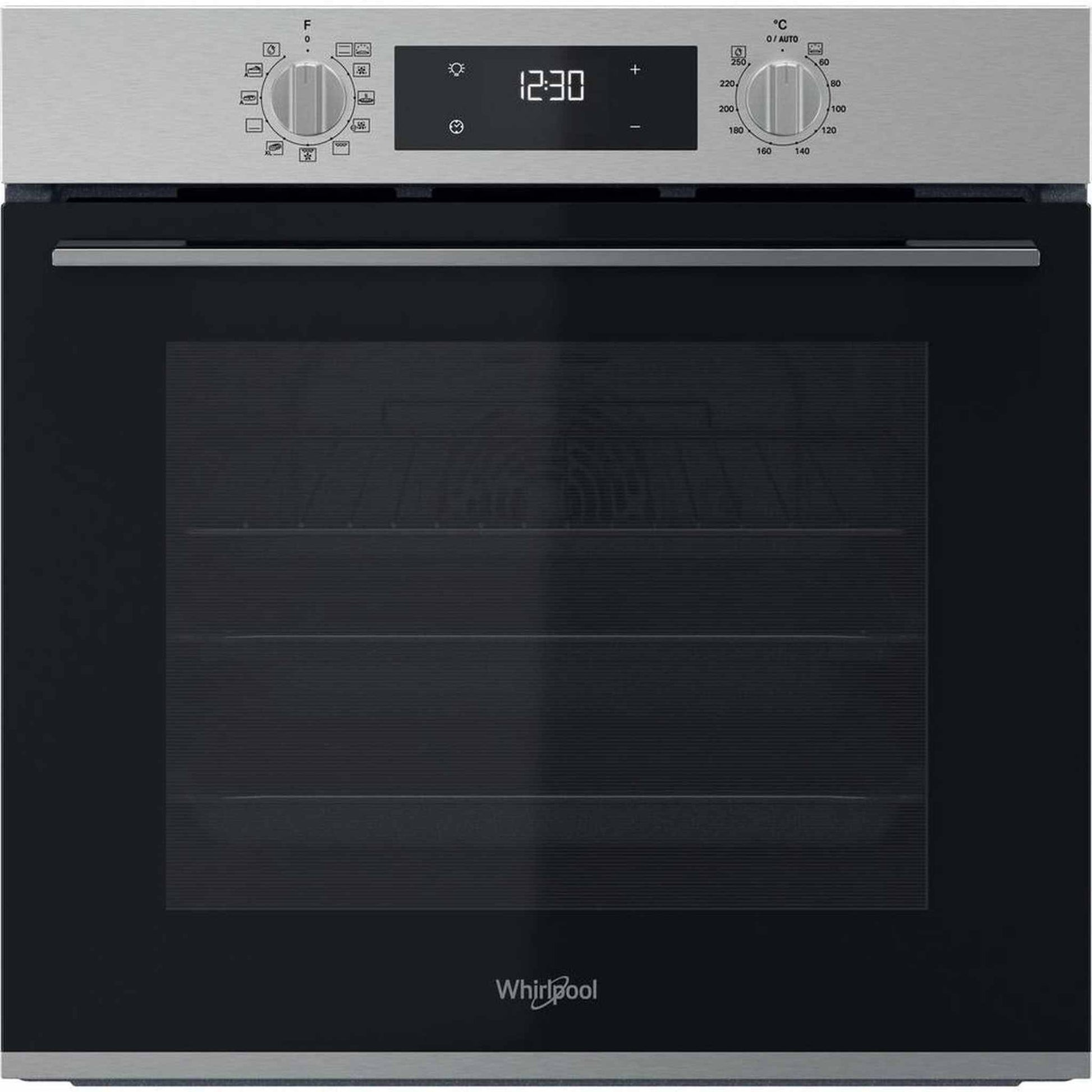 Whirlpool OMK58HR0X – Inbouwoven – Stijlvol zwart, met heteluchtfunctie en grillopties