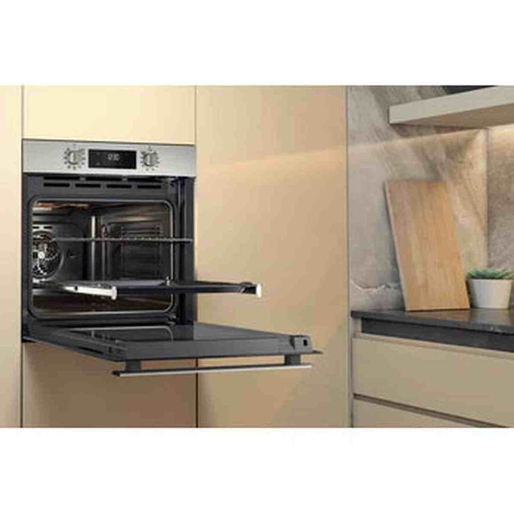 Whirlpool OMR58RR1X – Inbouw Oven – Stijlvol zwart design met heteluchtfunctie en grilloptie