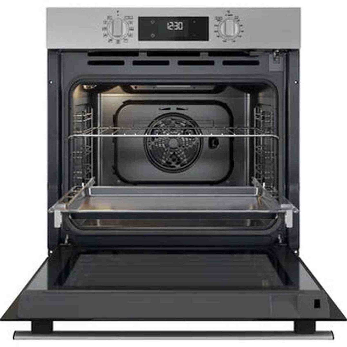 Whirlpool OMR58RR1X – Inbouw Oven – Stijlvol zwart design met heteluchtfunctie en grilloptie