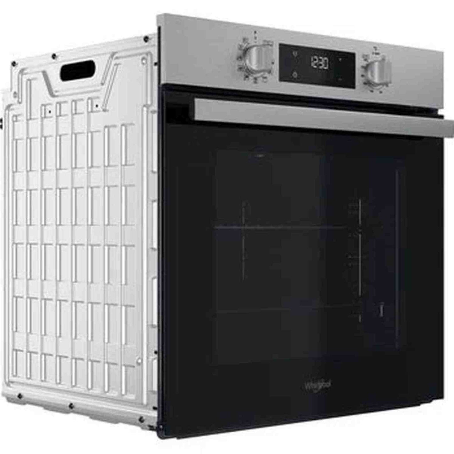 Whirlpool OMR58RR1X – Inbouw Oven – Stijlvol zwart design met heteluchtfunctie en grilloptie