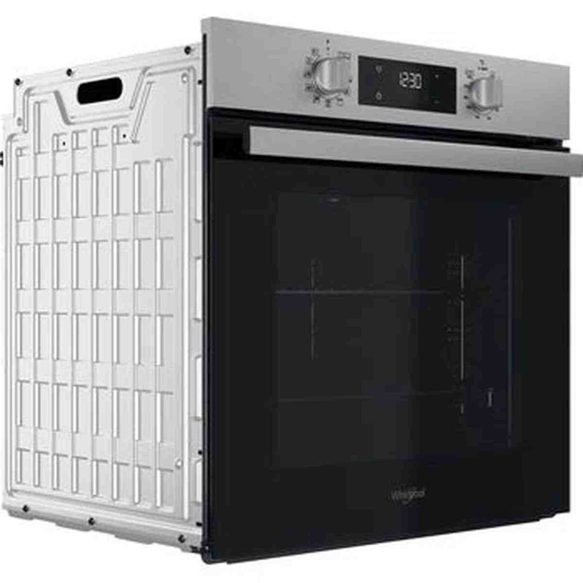 Whirlpool OMR58RR1X – Inbouw Oven – Stijlvol zwart design met heteluchtfunctie en grilloptie
