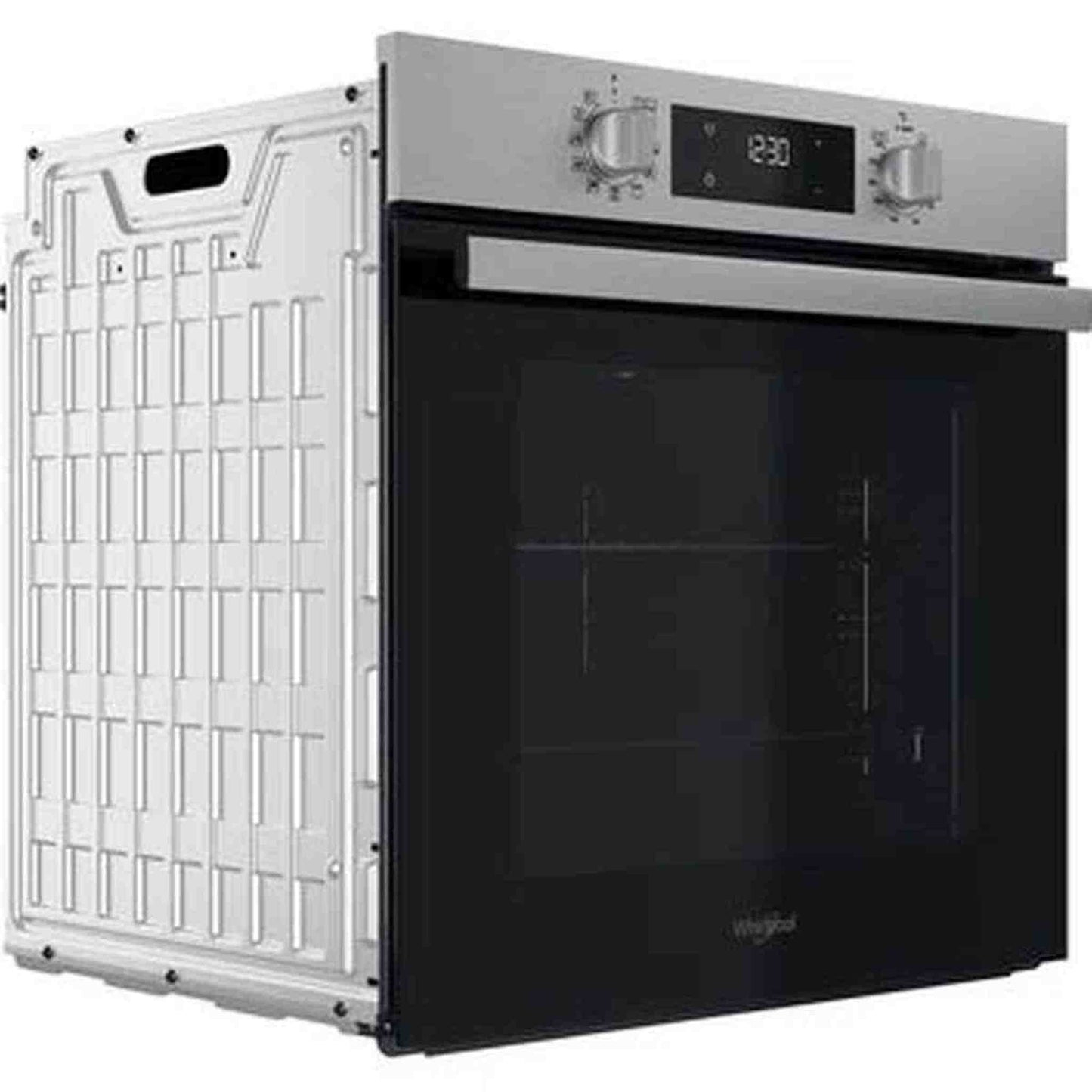 Whirlpool OMR58RR1X – Inbouw Oven – Stijlvol zwart design met heteluchtfunctie en grilloptie