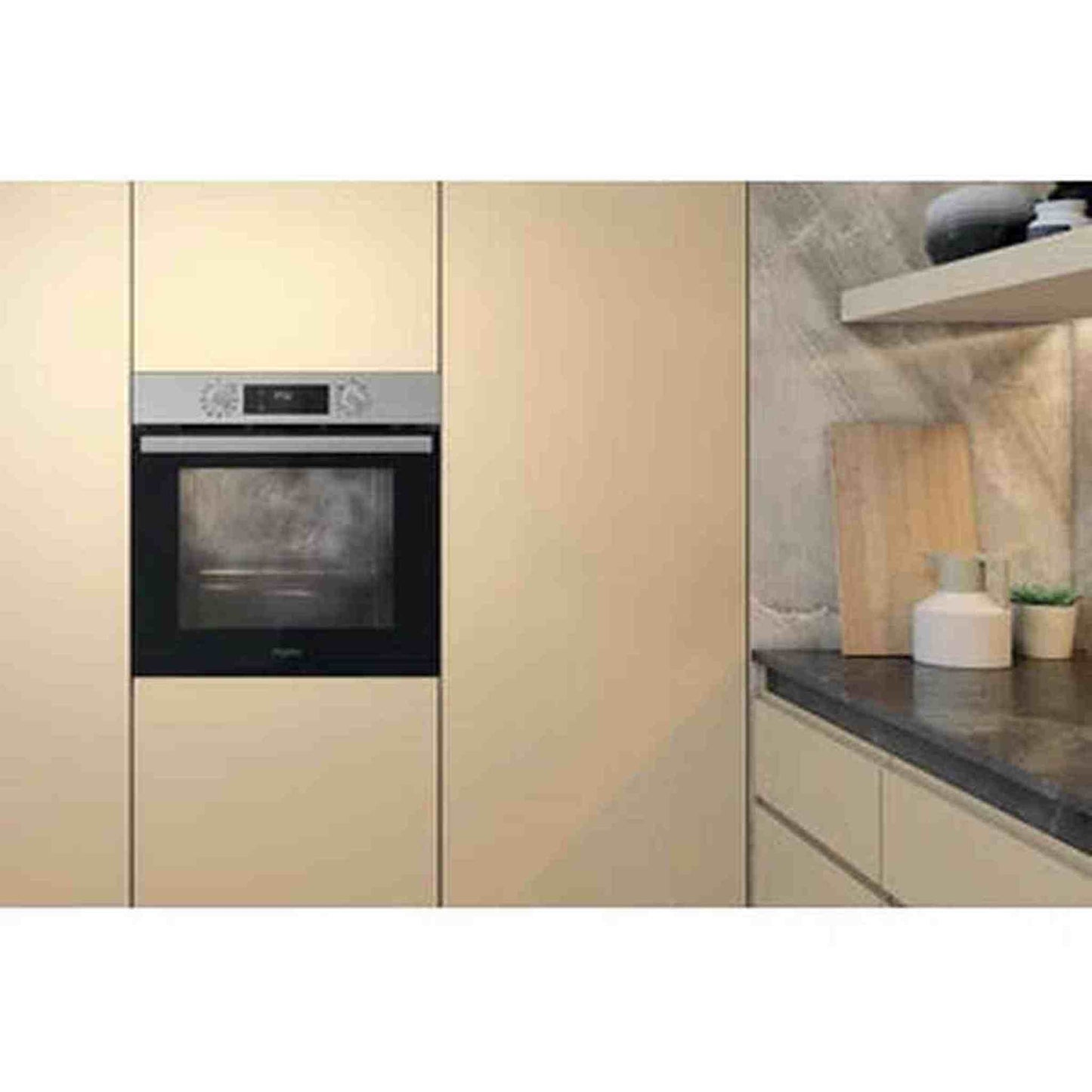 Whirlpool OMR58RR1X – Inbouw Oven – Stijlvol zwart design met heteluchtfunctie en grilloptie