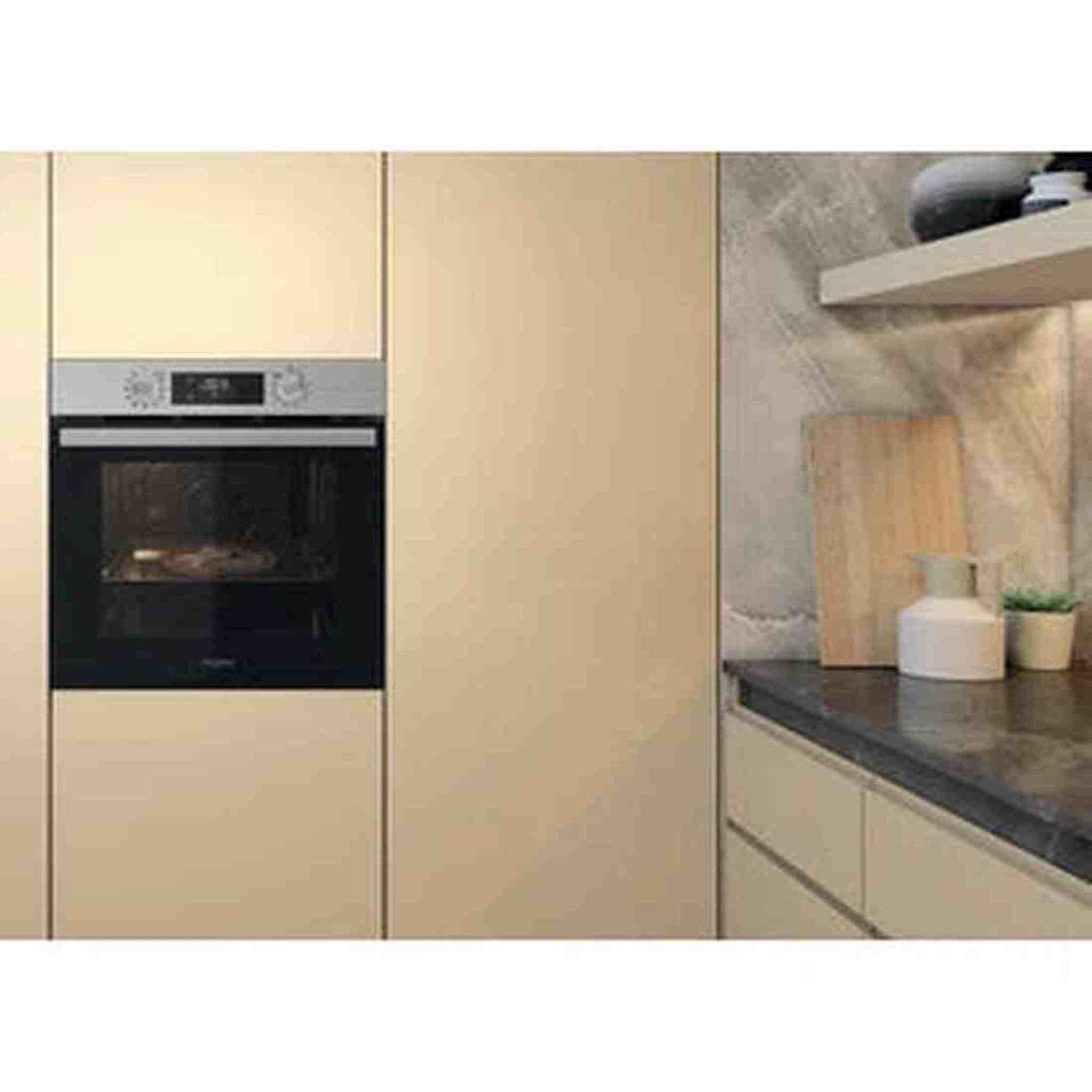 Whirlpool OMR58RR1X – Inbouw Oven – Stijlvol zwart design met heteluchtfunctie en grilloptie