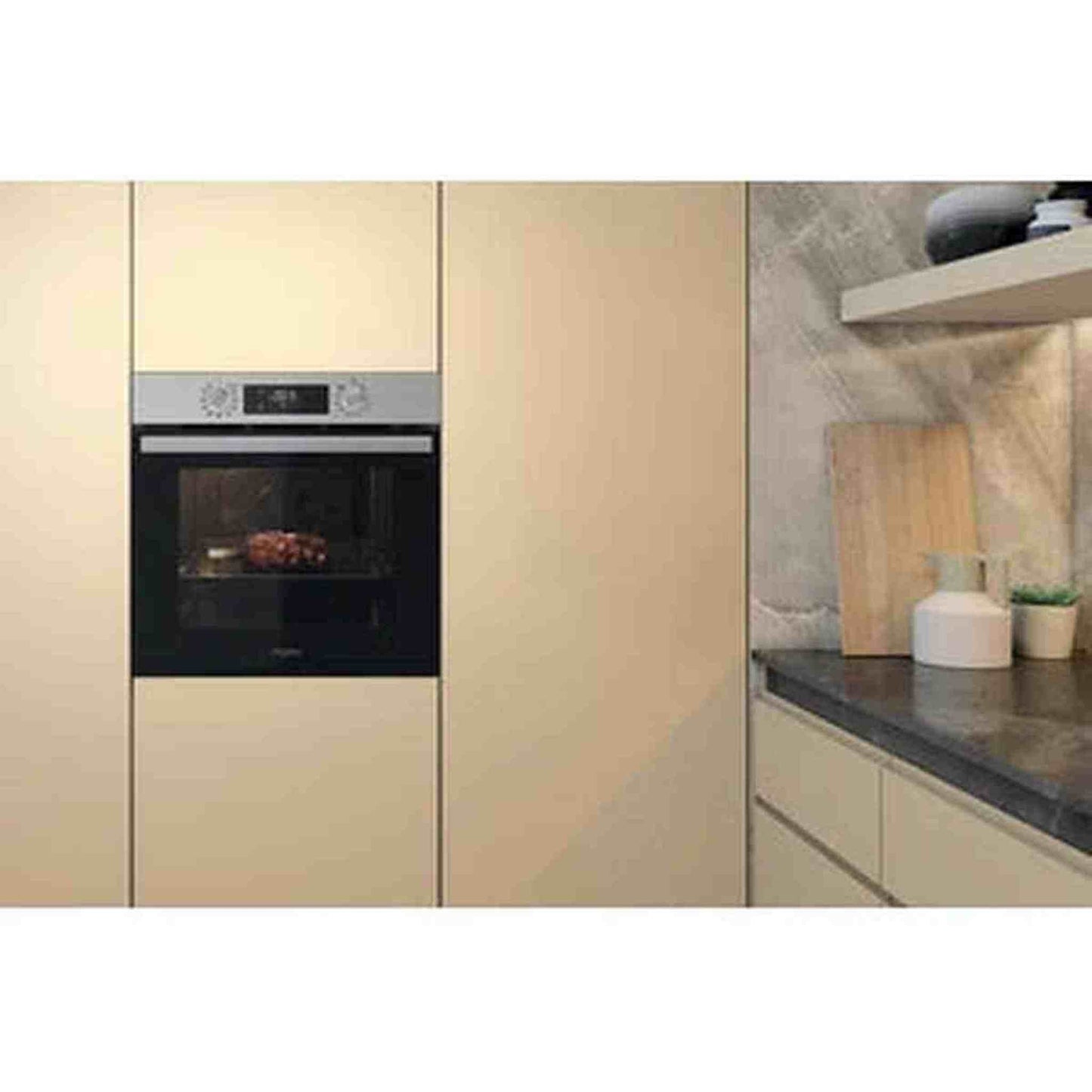 Whirlpool OMR58RR1X – Inbouw Oven – Stijlvol zwart design met heteluchtfunctie en grilloptie