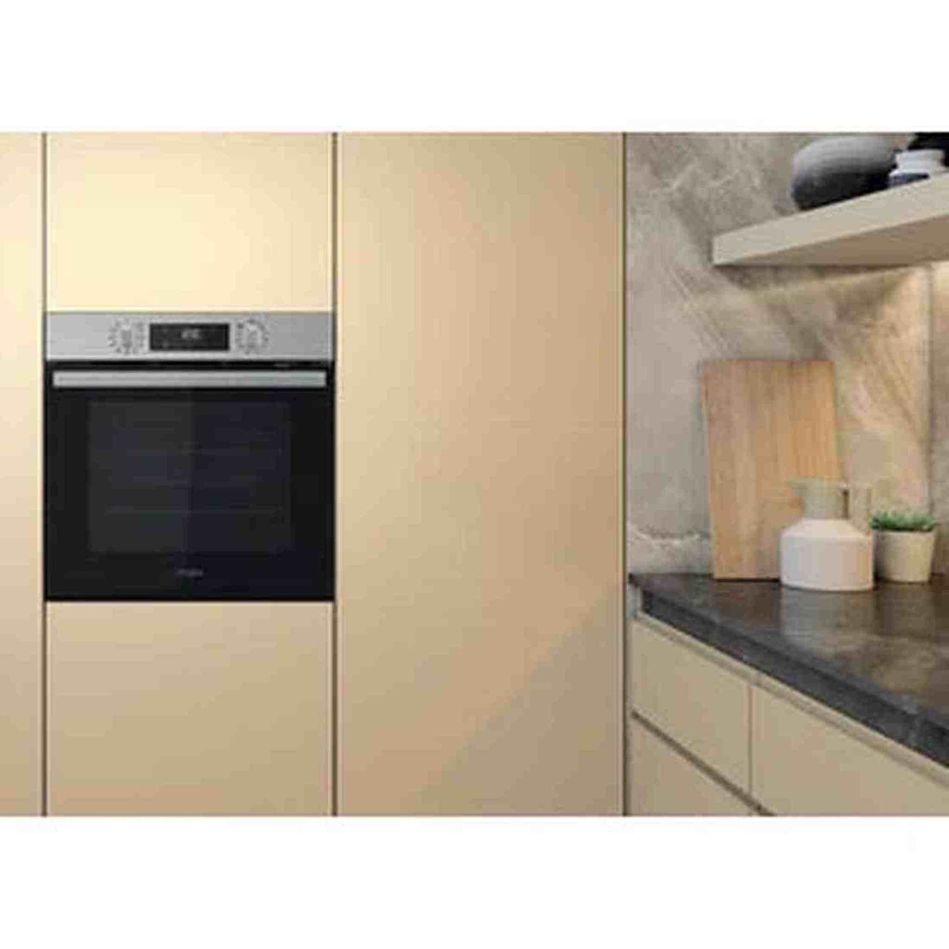 Whirlpool OMR58RR1X – Inbouw Oven – Stijlvol zwart design met heteluchtfunctie en grilloptie