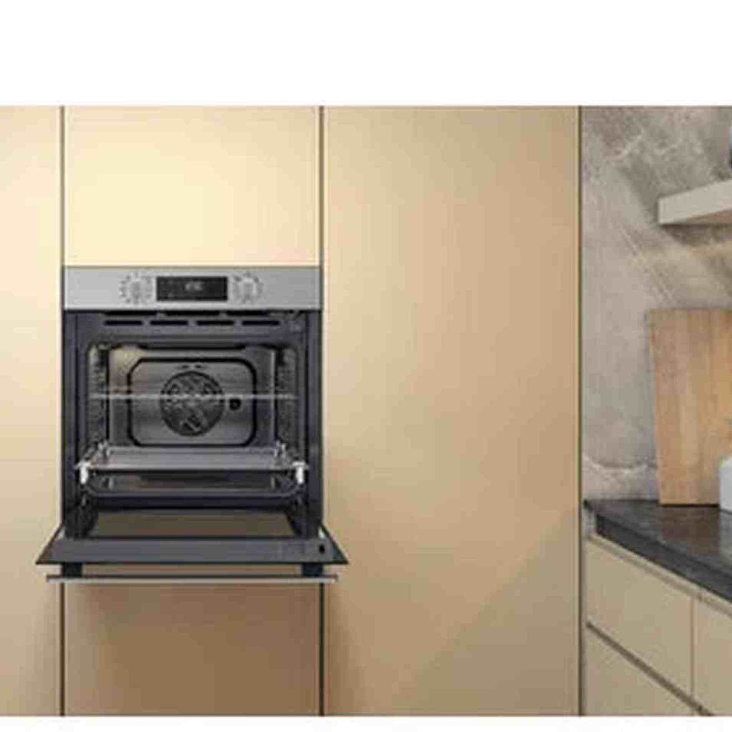 Whirlpool OMR58RR1X – Inbouw Oven – Stijlvol zwart design met heteluchtfunctie en grilloptie