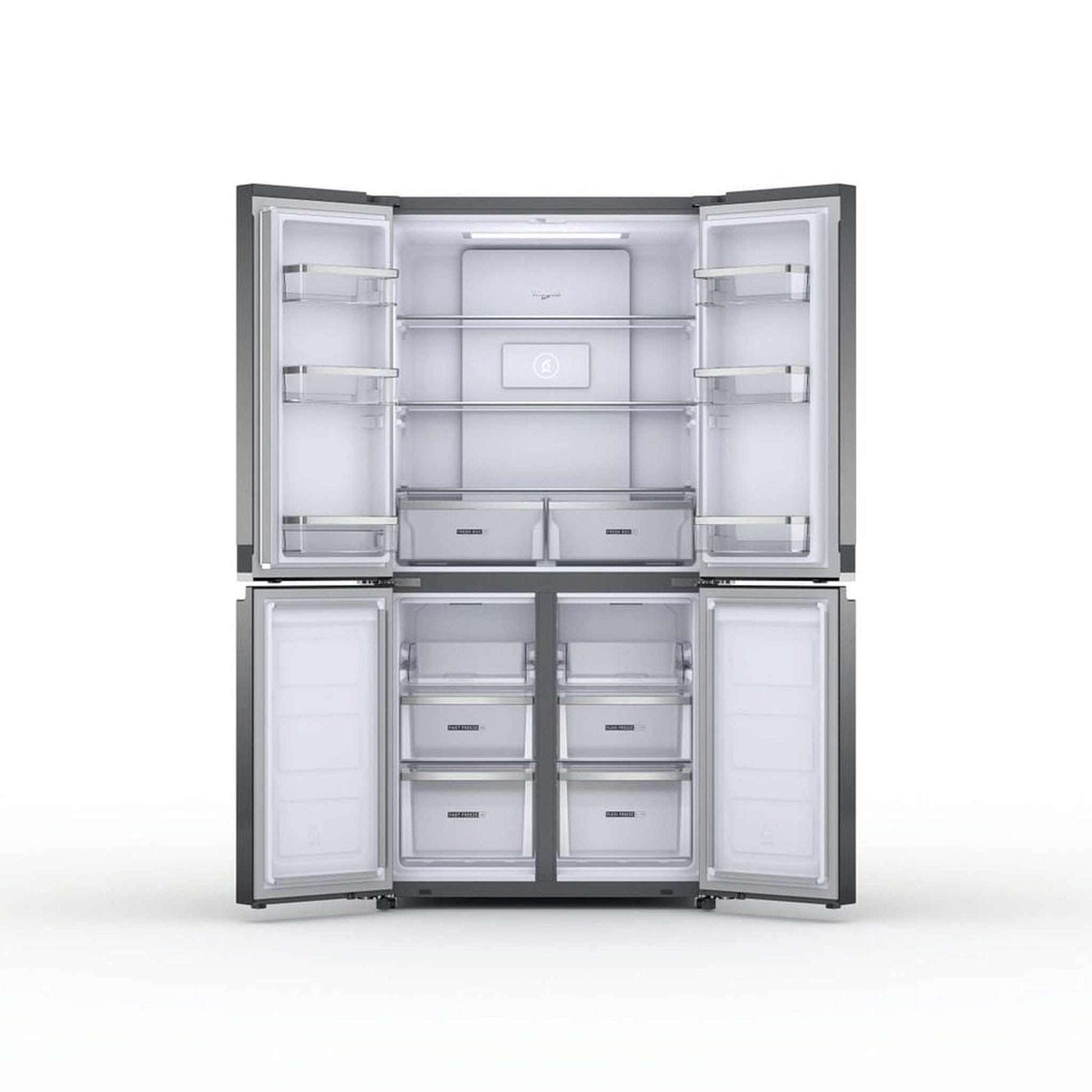 Whirlpool WQ9B2LEF – Koelkast – Energieklasse E, Ruime 594L met 4-sterren vriesvak