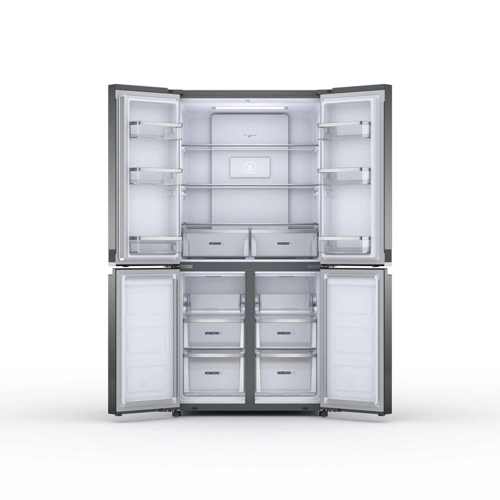 Whirlpool WQ9B2LEF – Koelkast – Energieklasse E, Ruime 594L met 4-sterren vriesvak