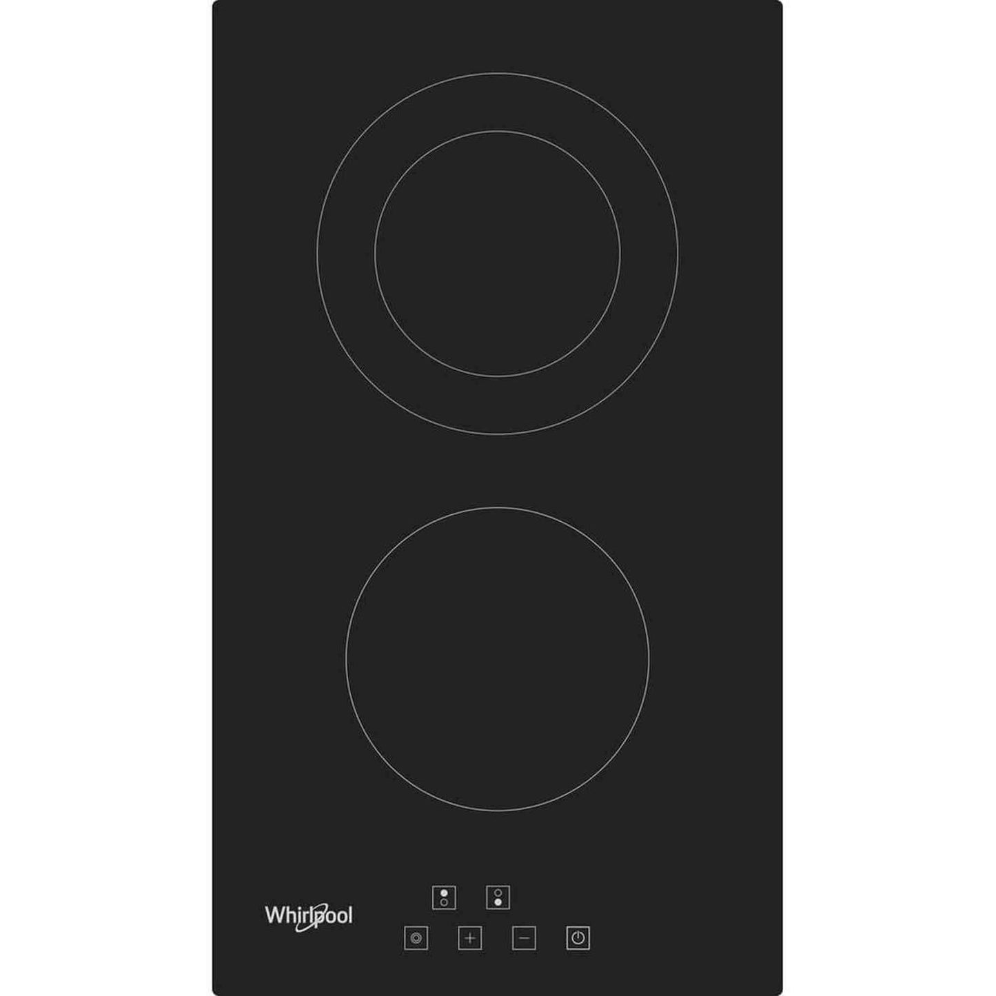 Whirlpool WRD6030B – Kookplaat – Zwart keramisch design met 2900 Watt vermogen