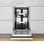Whirlpool WSIP4O33PFE – Inbouwvaatwasser – Energiezuinig en compact 10 couverts, 43 dB