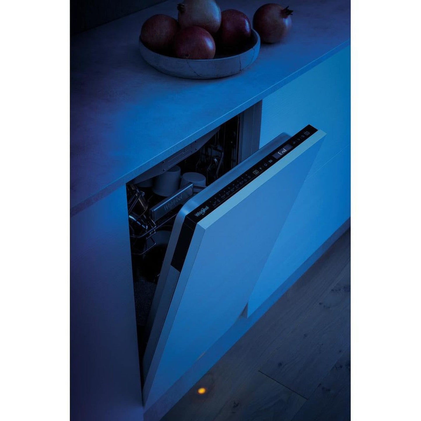 Whirlpool WSIP4O33PFE – Inbouwvaatwasser – Energiezuinig en compact 10 couverts, 43 dB