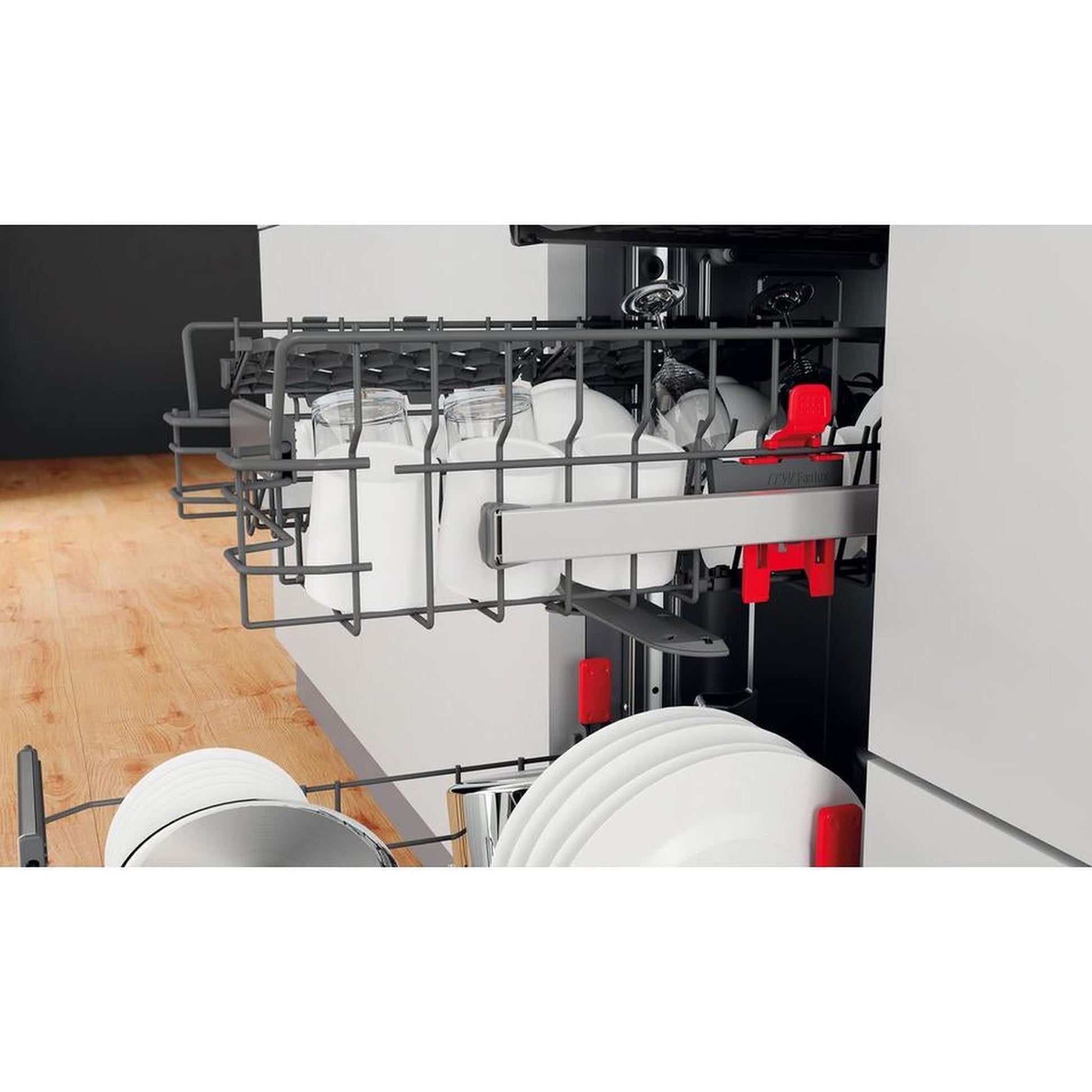 Whirlpool WSIP4O33PFE – Inbouwvaatwasser – Energiezuinig en compact 10 couverts, 43 dB