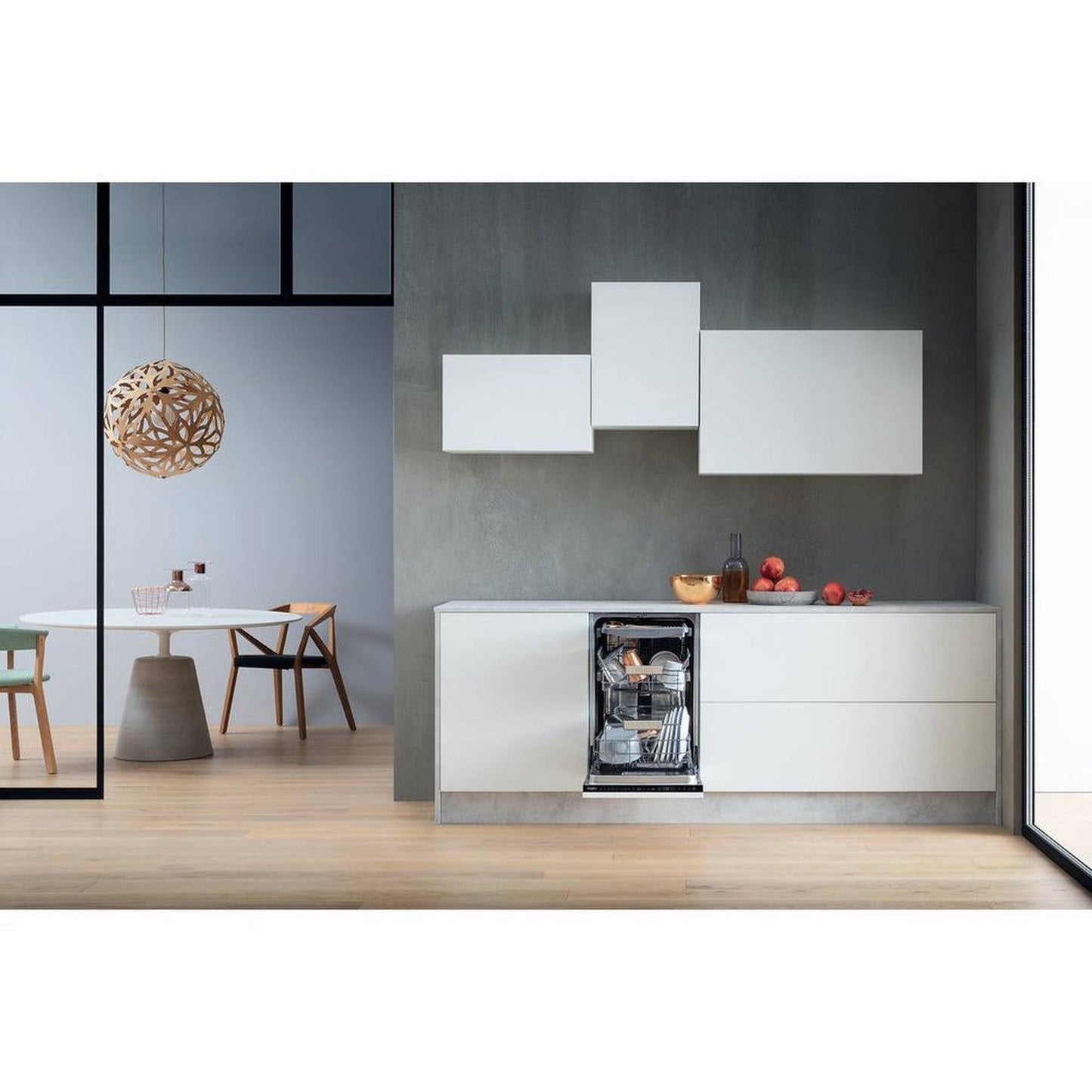 Whirlpool WSIP4O33PFE – Inbouwvaatwasser – Energiezuinig en compact 10 couverts, 43 dB