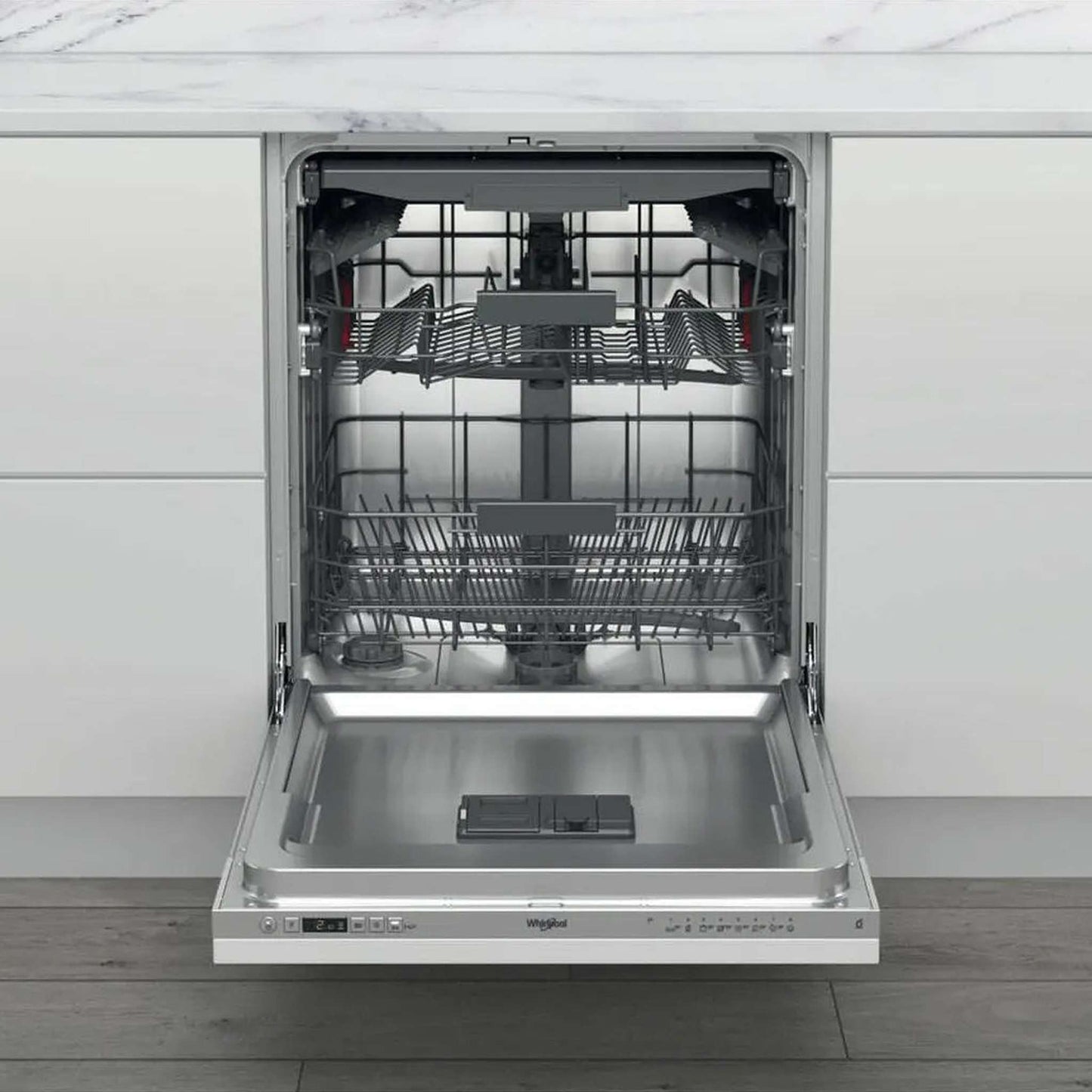 Whirlpool WIC3C26F - Inbouw vaatwasser - Volledig geïntegreerd