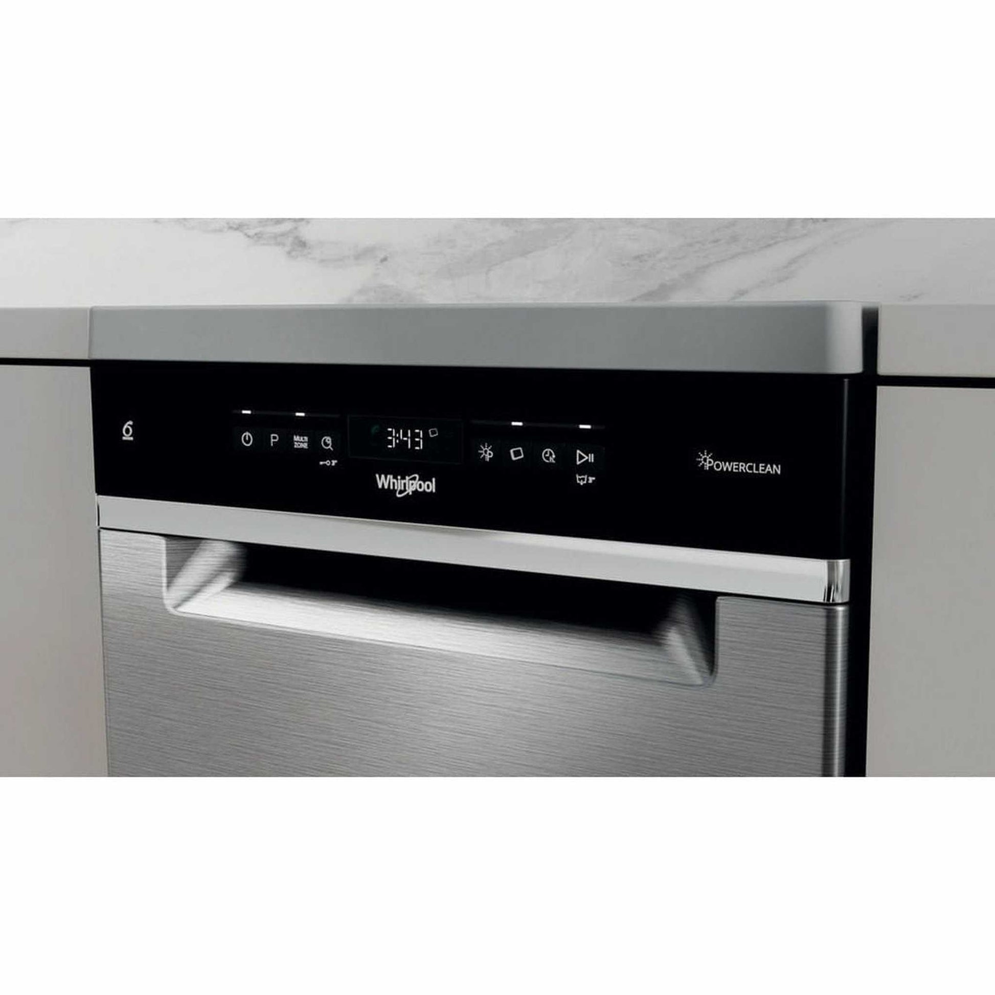 Whirlpool WSFO3T223PCX - Vrijstaande vaatwasser