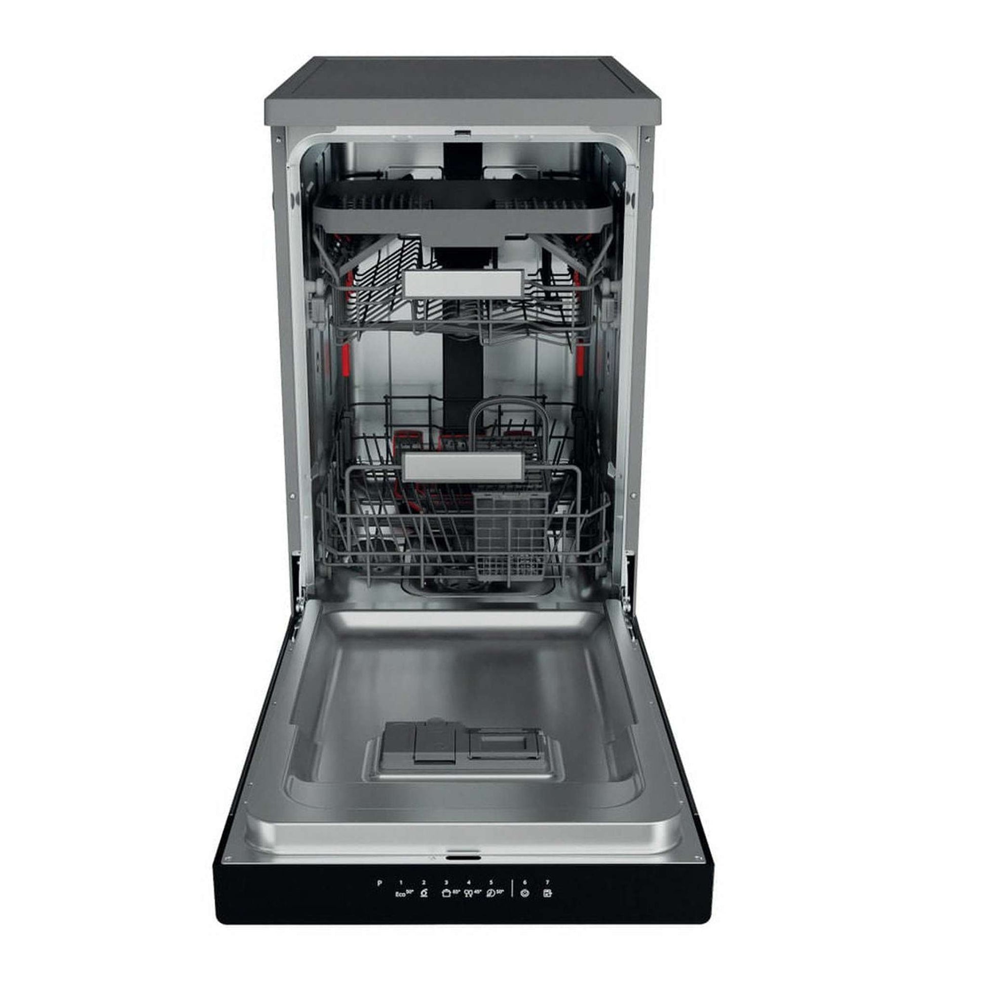 Whirlpool WSFO3T223PCX - Vrijstaande vaatwasser