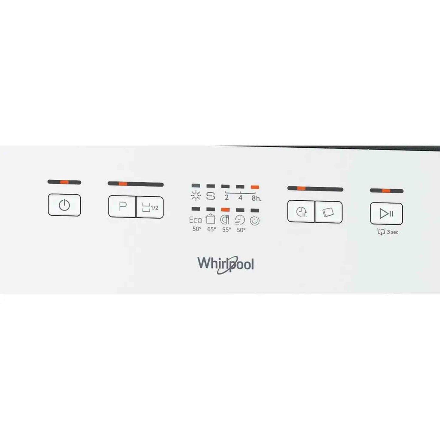 Whirlpool WFE2B19 - Vrijstaande vaatwasser