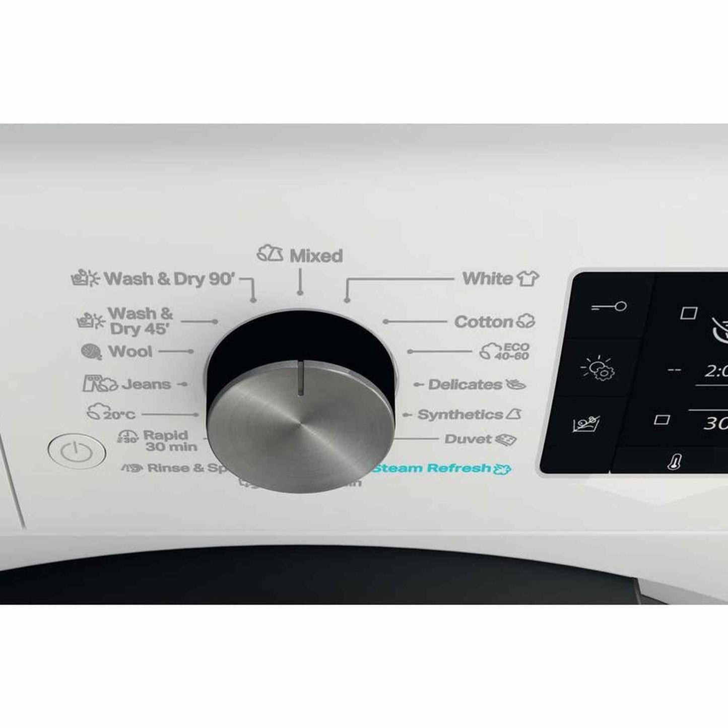 Whirlpool FFWDD1076258B - Was-droogcombinatie