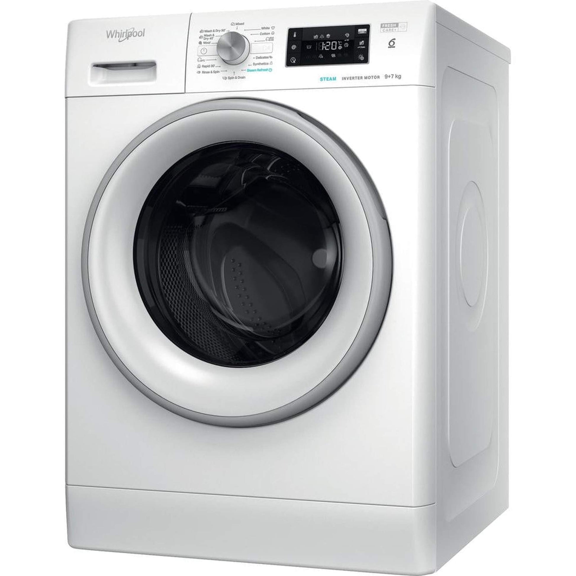 Whirlpool FFWDB976258SVEE - Wasmachine