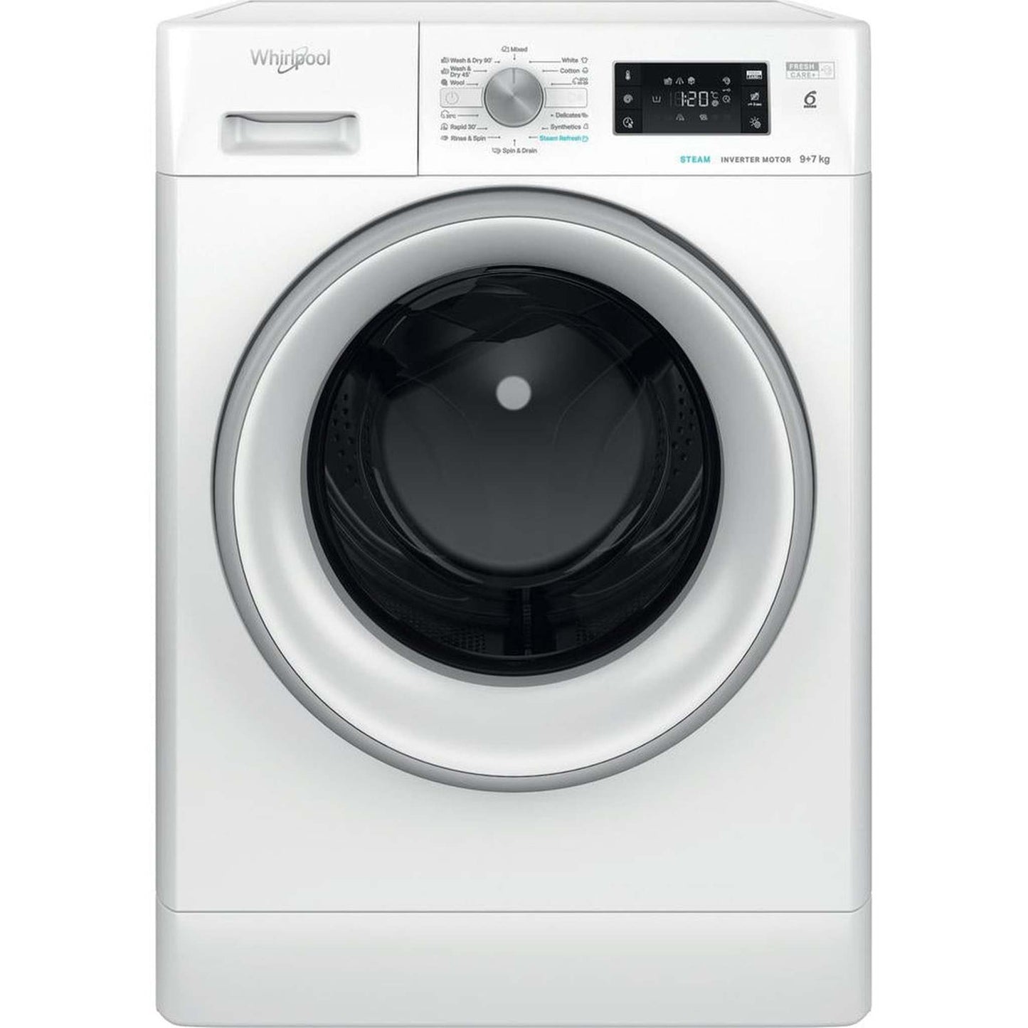 Whirlpool FFWDB976258SVEE - Wasmachine