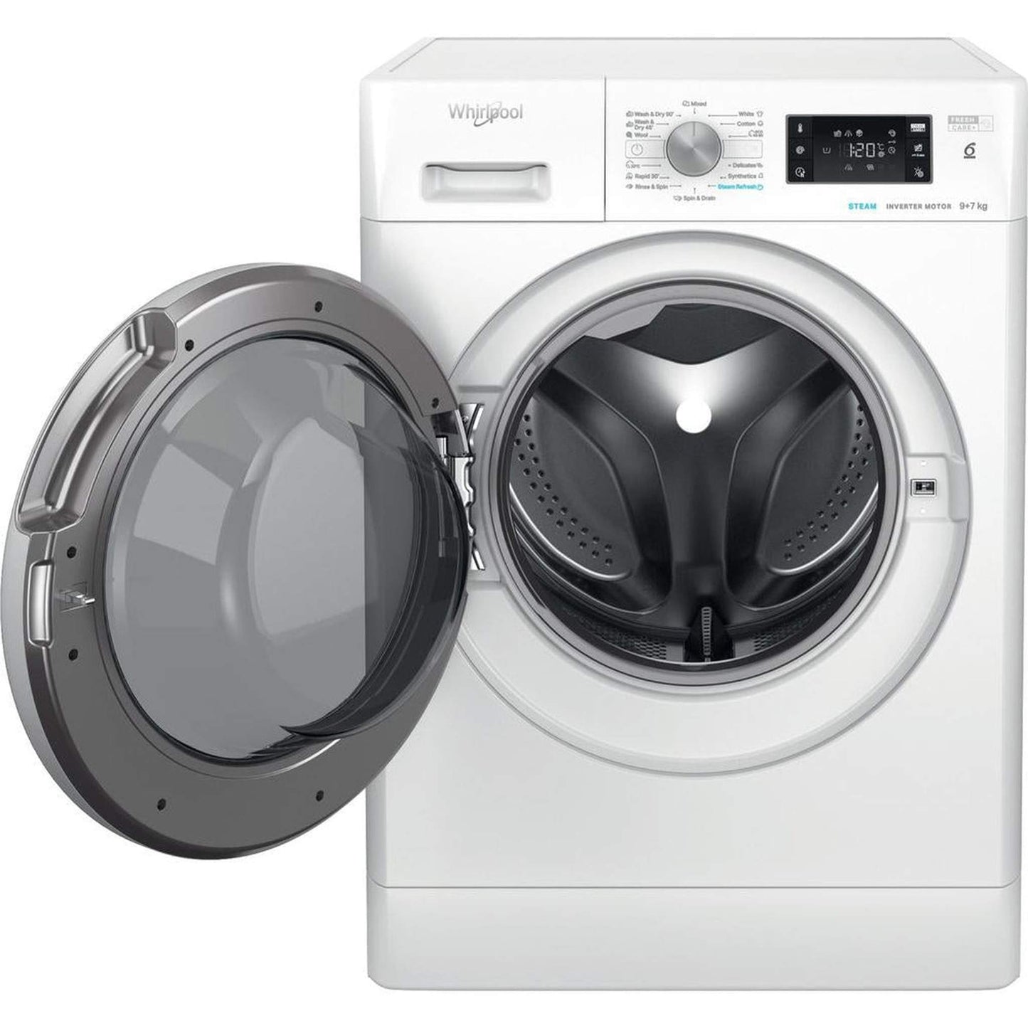 Whirlpool FFWDB976258SVEE - Wasmachine