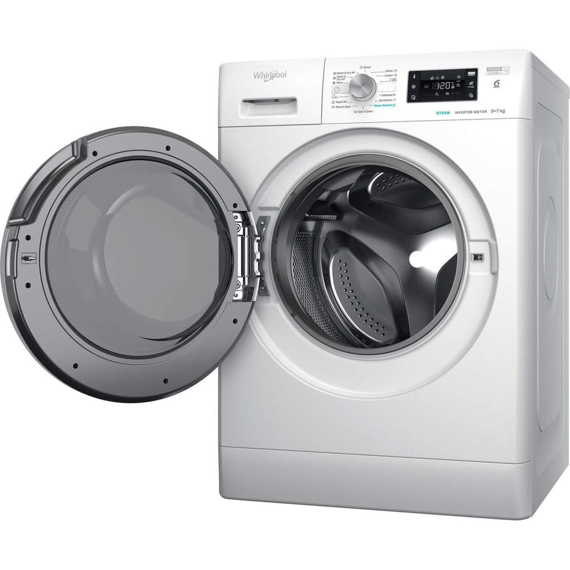 Whirlpool FFWDB976258SVEE - Wasmachine