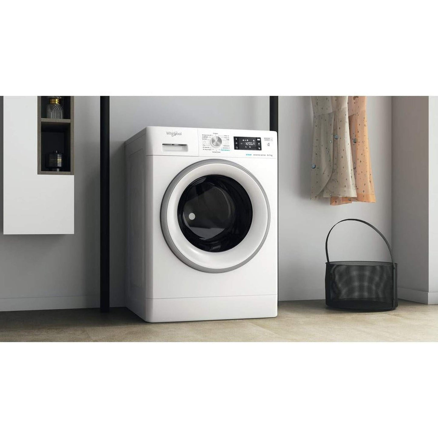 Whirlpool FFWDB976258SVEE - Wasmachine