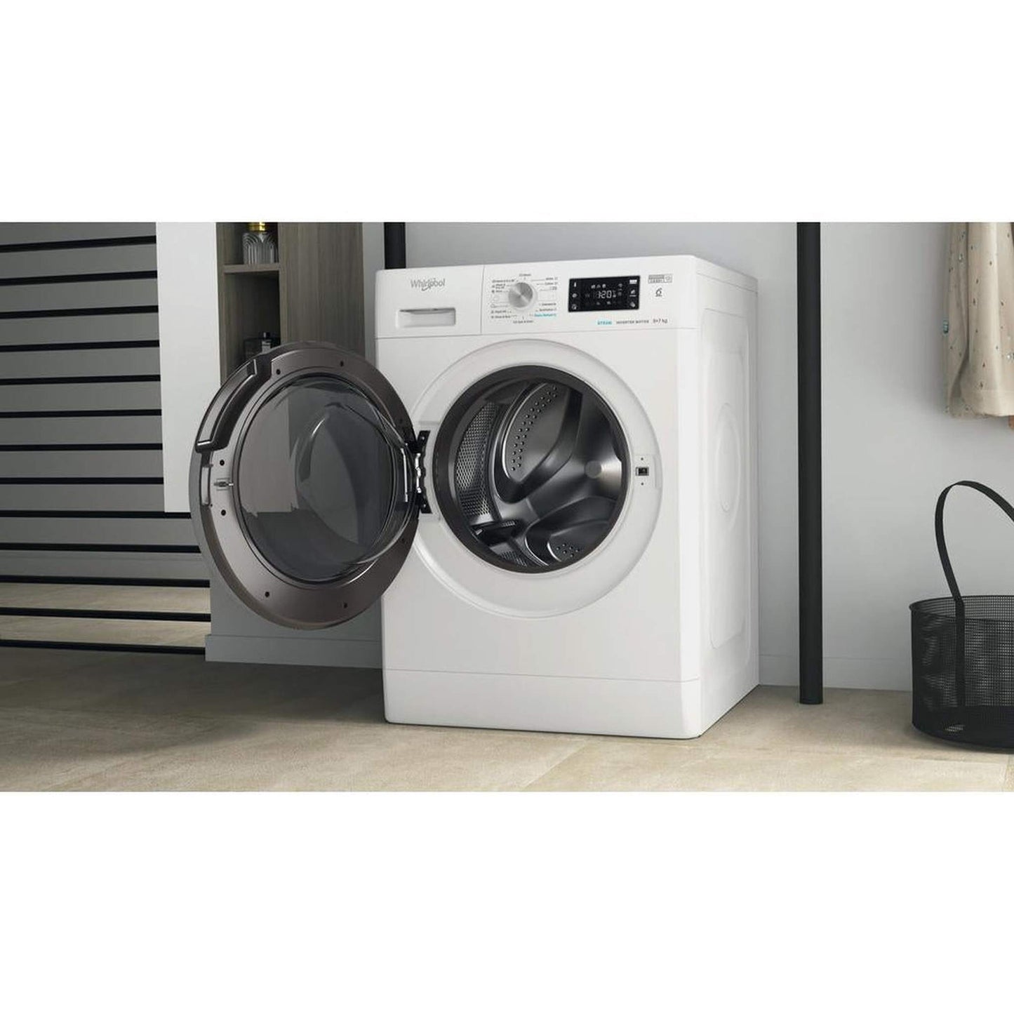 Whirlpool FFWDB976258SVEE - Wasmachine