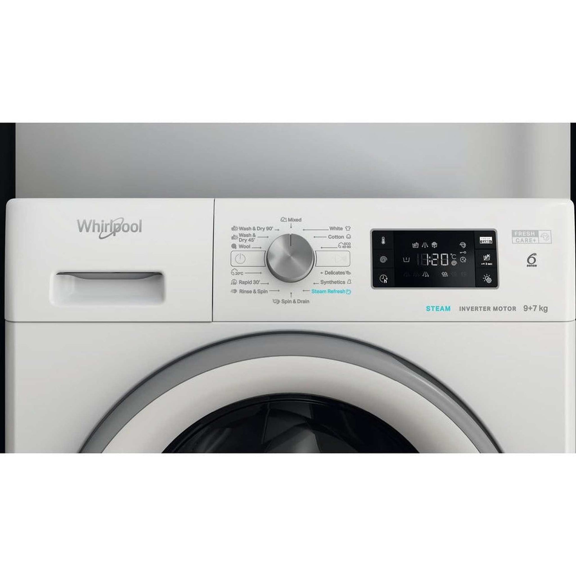 Whirlpool FFWDB976258SVEE - Wasmachine