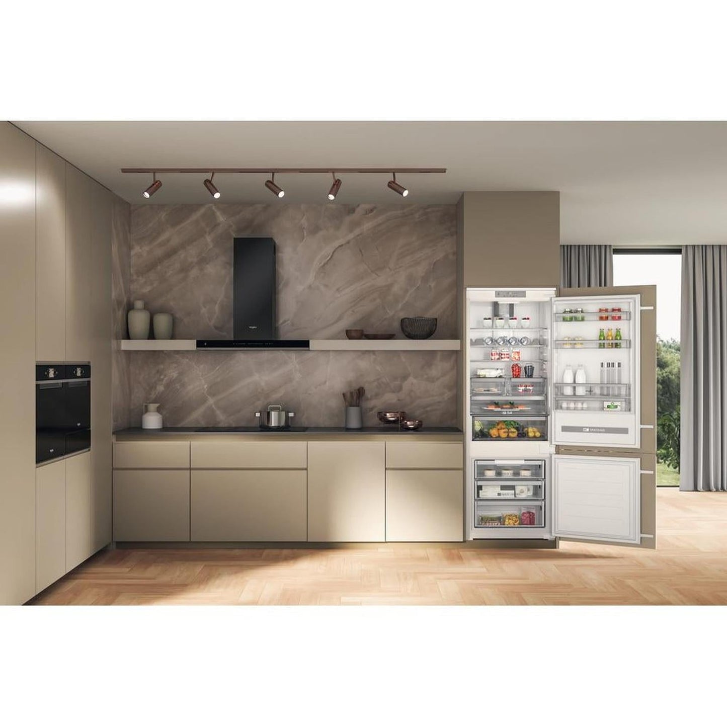 Whirlpool SP40812EU2 – Koelkast - Koel-vriescombinatie – 4 sterren vriesvak, ideaal voor grote gezinnen