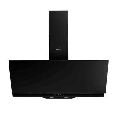 Wiggo WE-A942G B - Wandafzuigkap 90 cm - Extra Hoofdruimte & Touch-Bediening