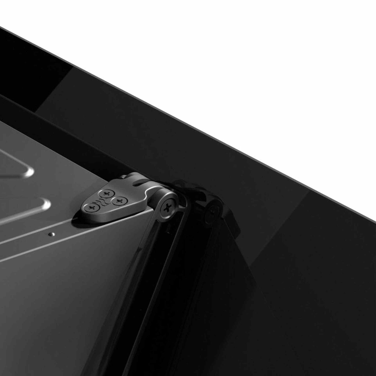 Wiggo WE-A942G B - Wandafzuigkap 90 cm - Extra Hoofdruimte & Touch-Bediening