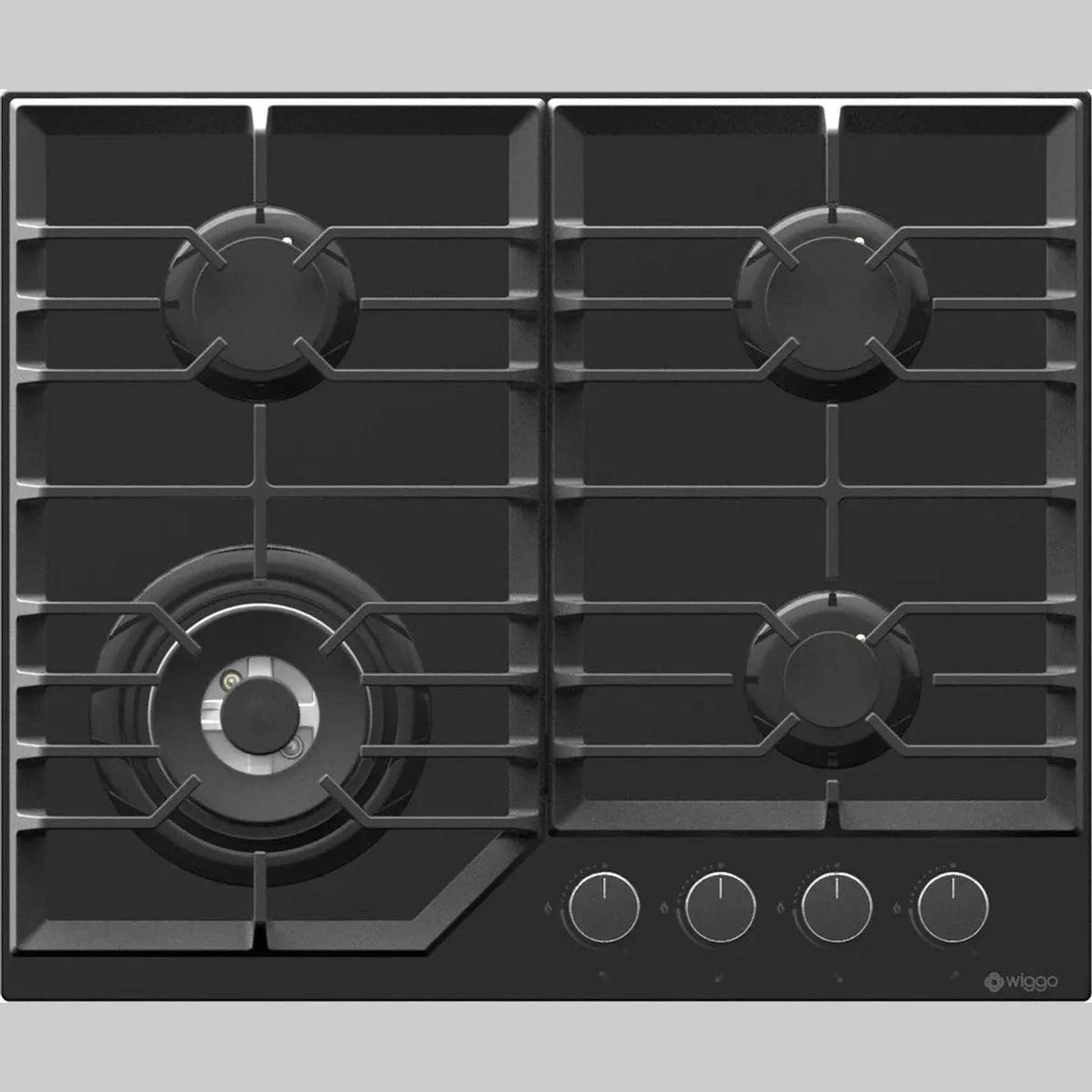 Wiggo WH-G634GL B - Gaskookplaat