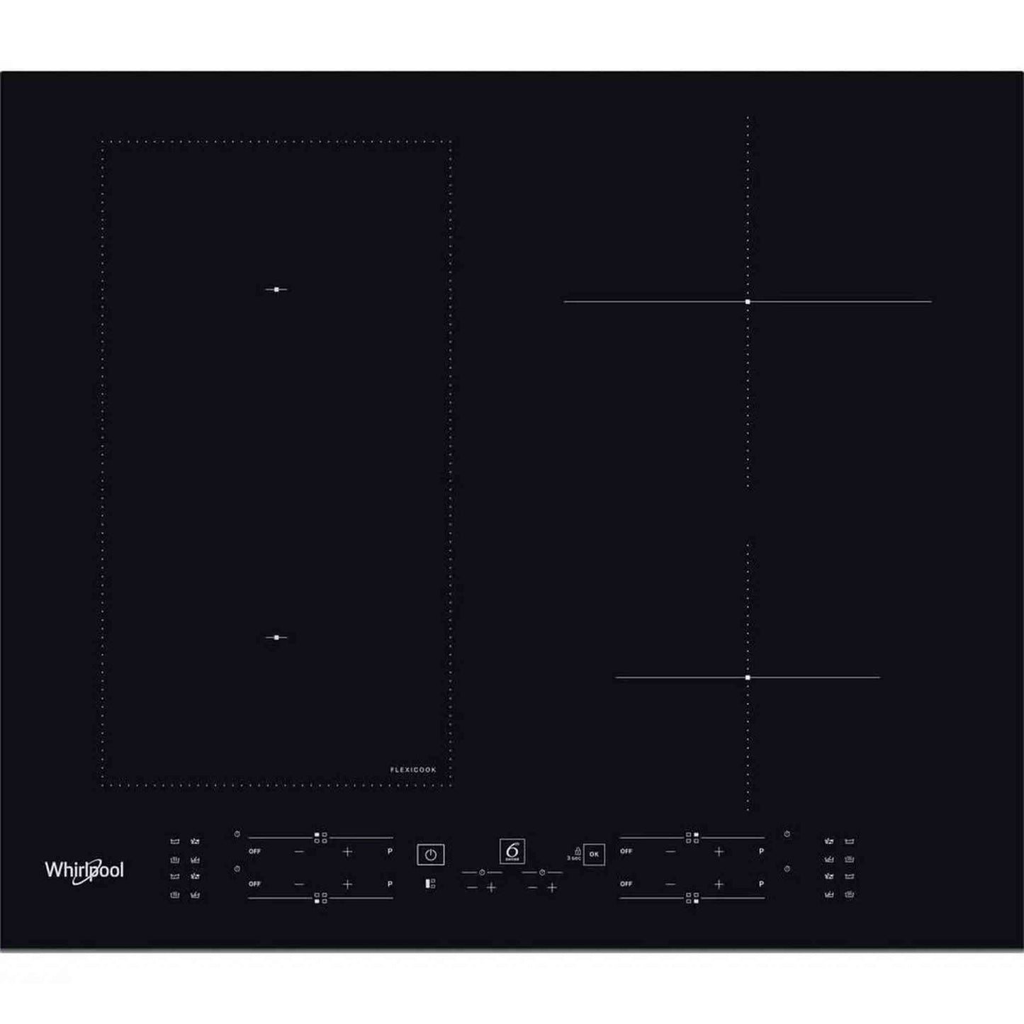 Whirlpool WLB1160BF - Inductie kookplaat