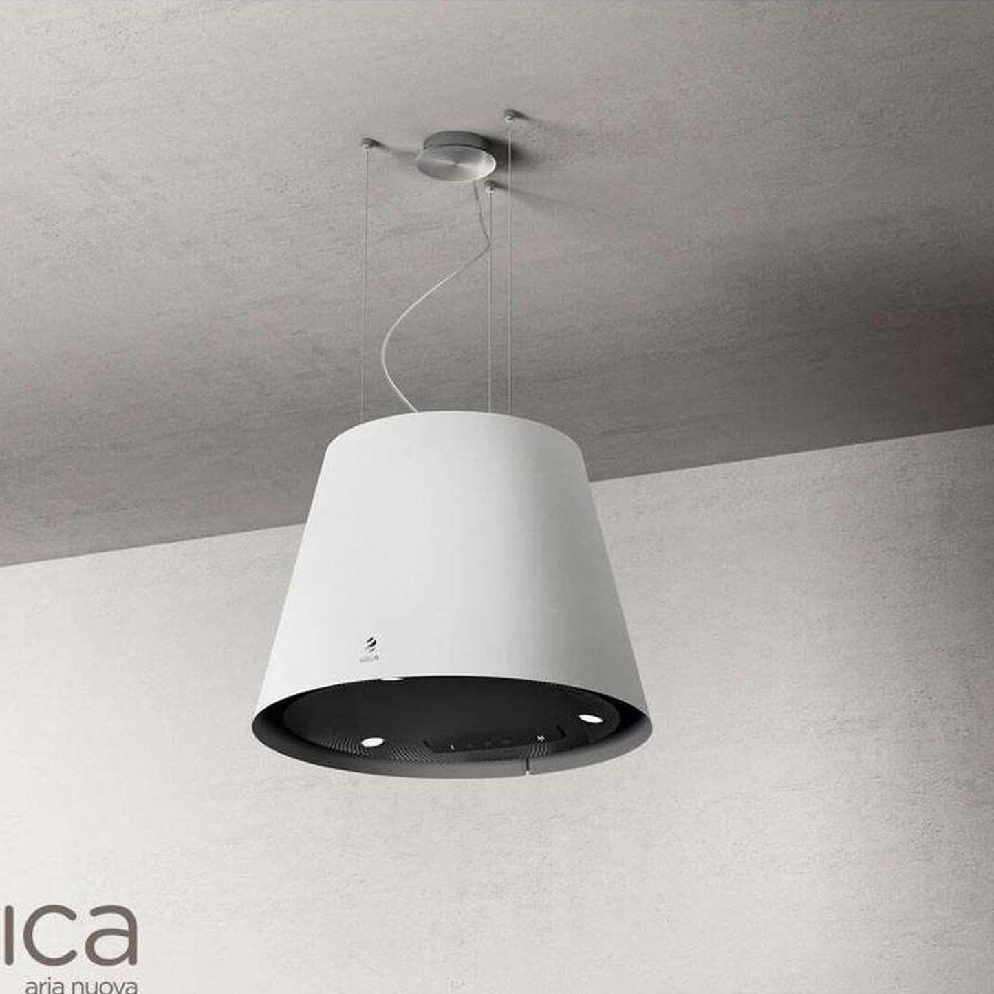 Elica EASY UX WH/F/50 - Eiland Afzuigkap