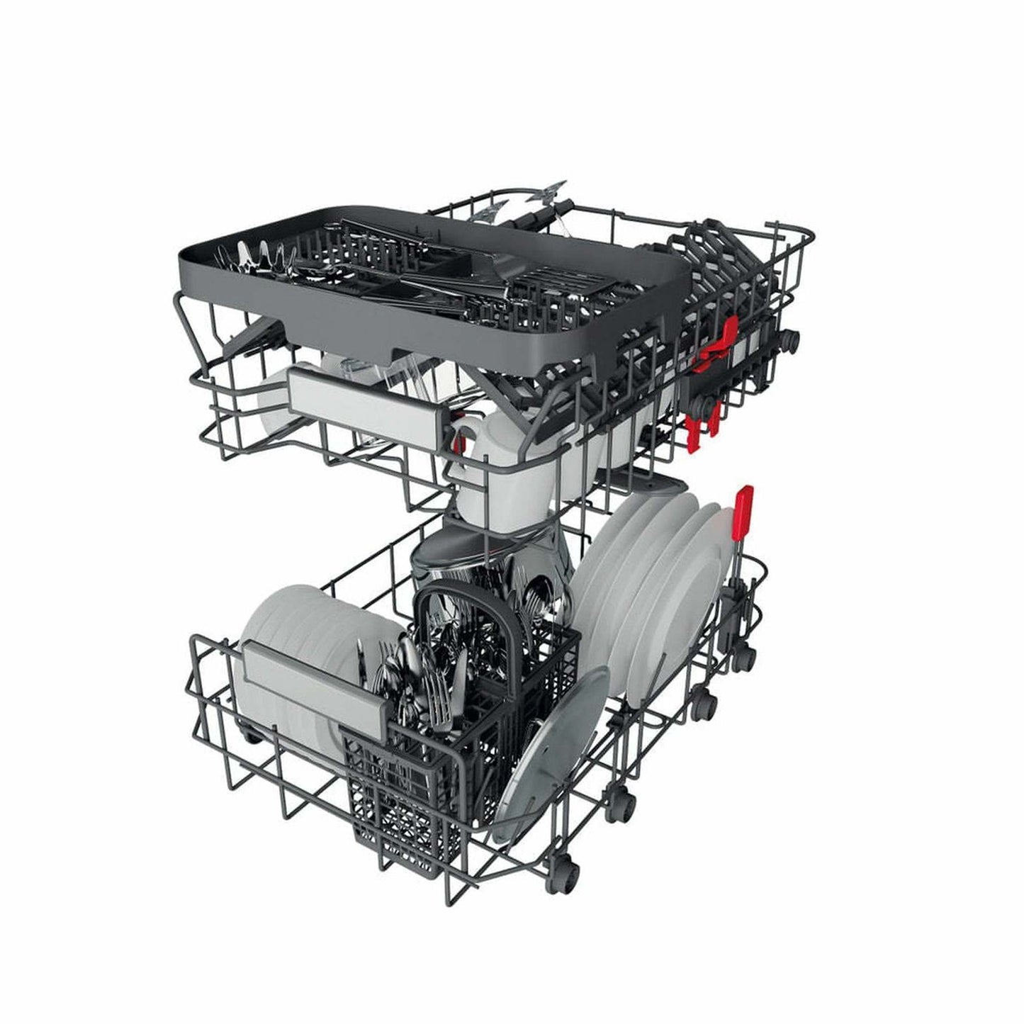 Whirlpool WSFO3T223PCX - Vrijstaande vaatwasser