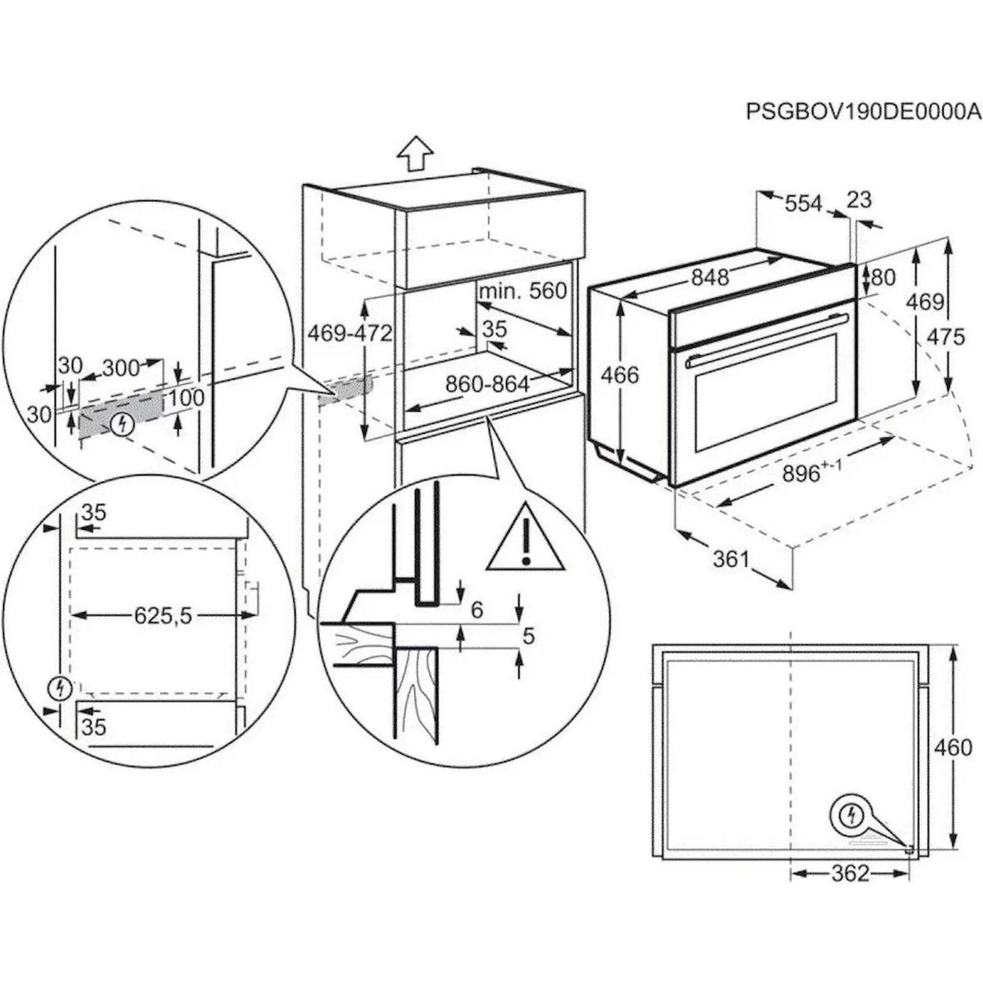 AEG KEK452920M - Inbouw oven