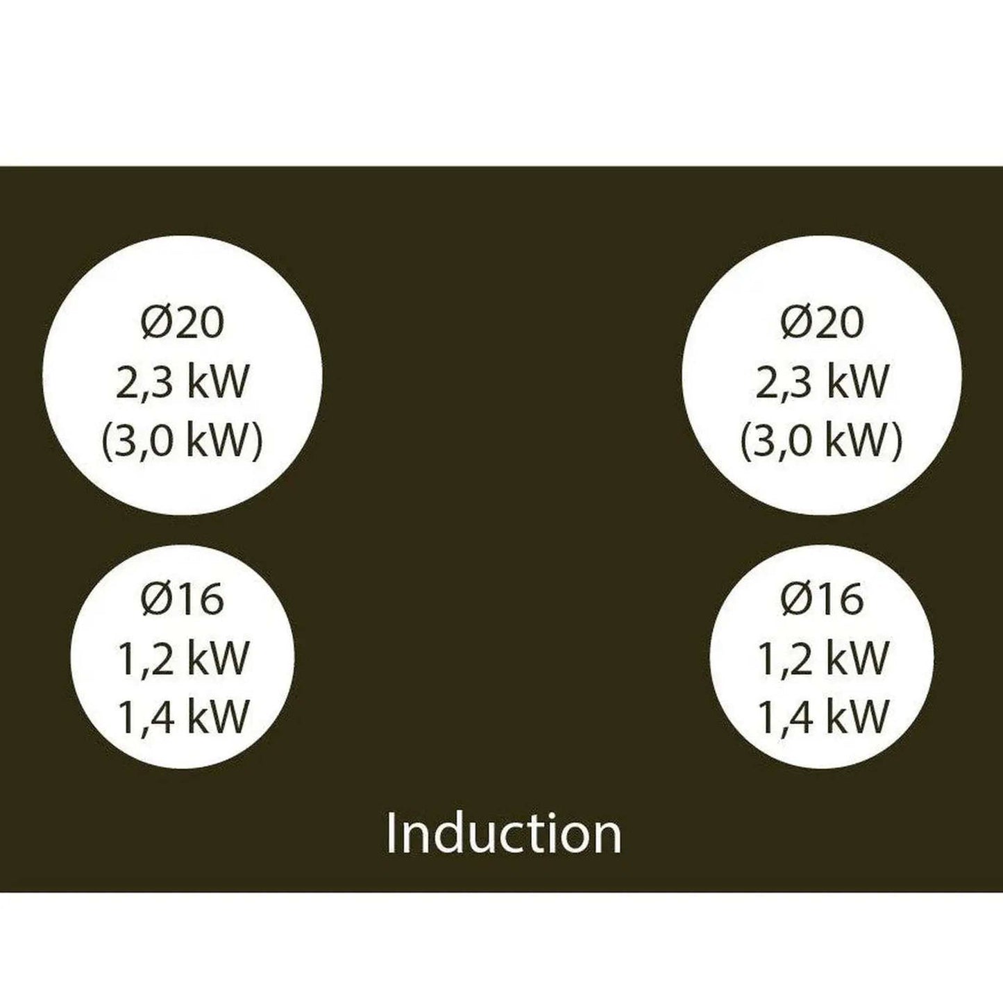 Elica NikolaTesla Prime S PRF0185060 - Inductie kookplaat - Ingebouwde afzuiging