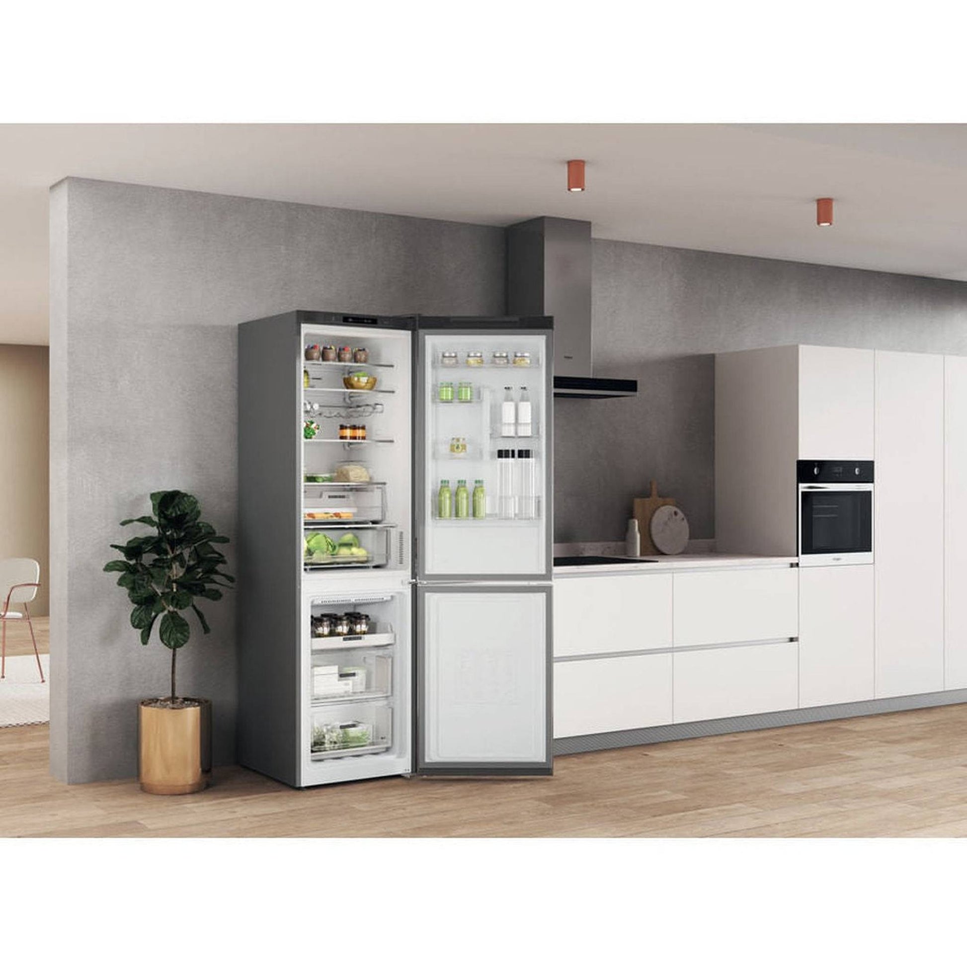 Whirlpool W7X92IOX - Koel-vriescombinatie - No Frost