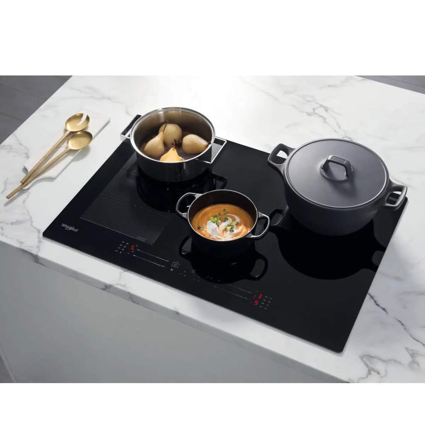 Whirlpool WFS0377NE/IXL - Inductie kookplaat