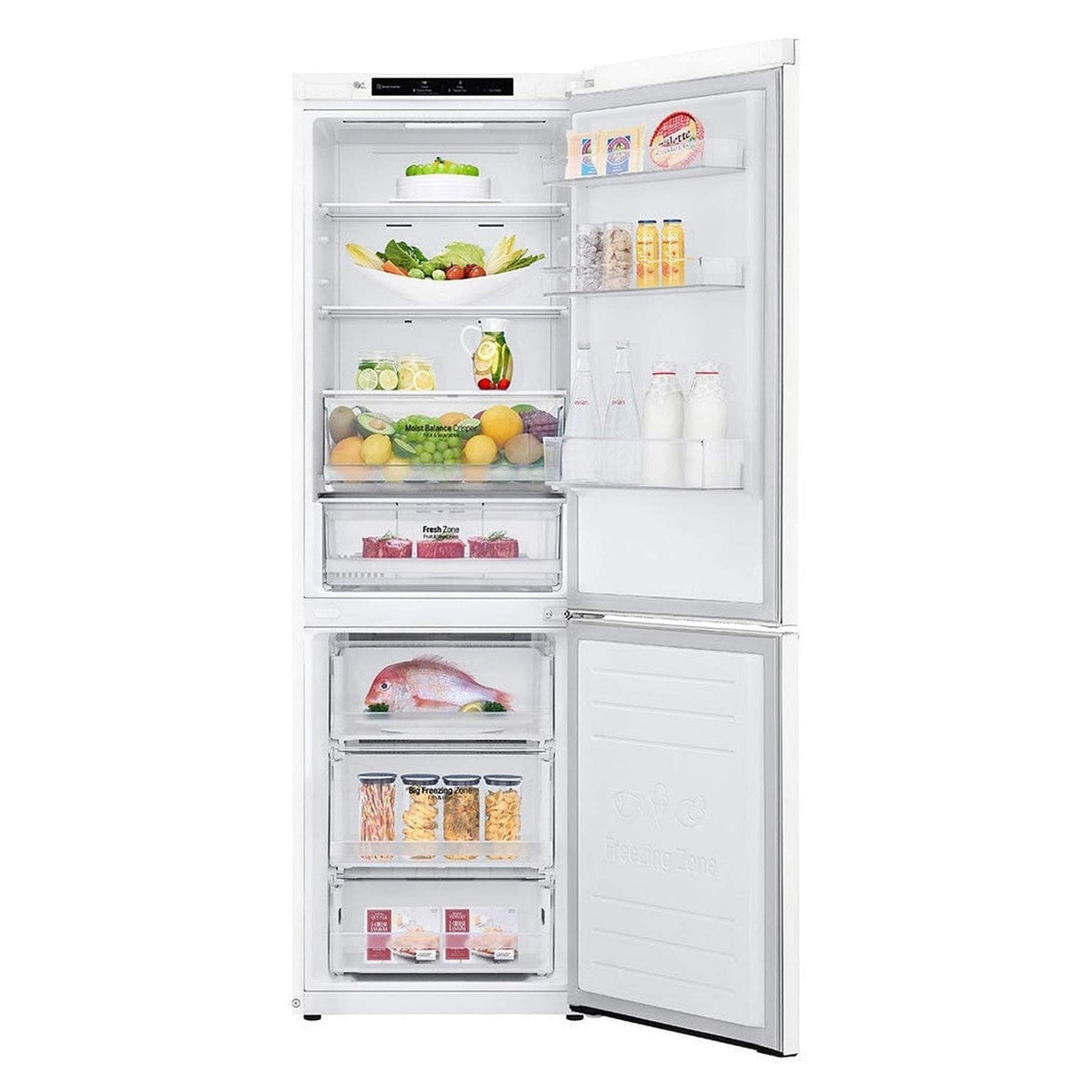 LG GBB61SWJMN - Koel-vriescombinatie - No Frost